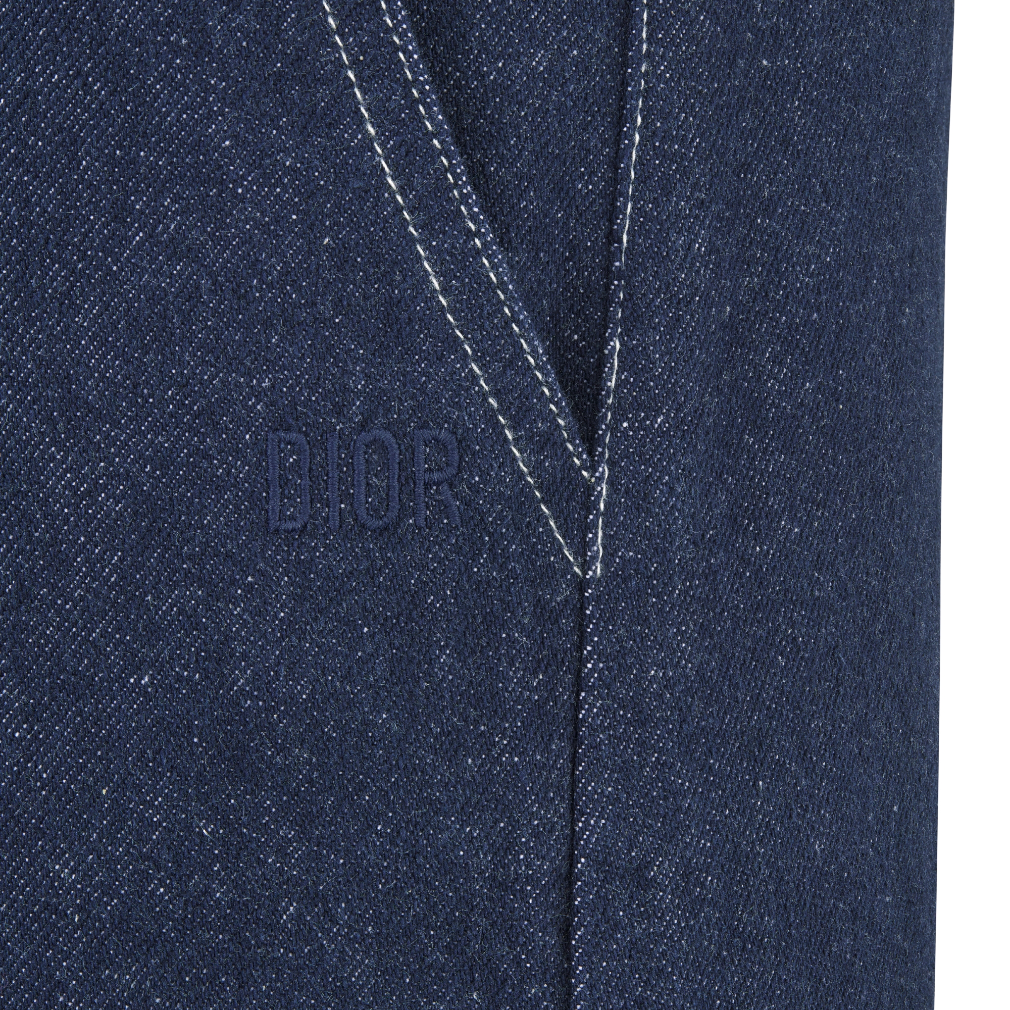 儿童宽松剪裁牛仔裤 海军蓝色棉质牛仔布 E09