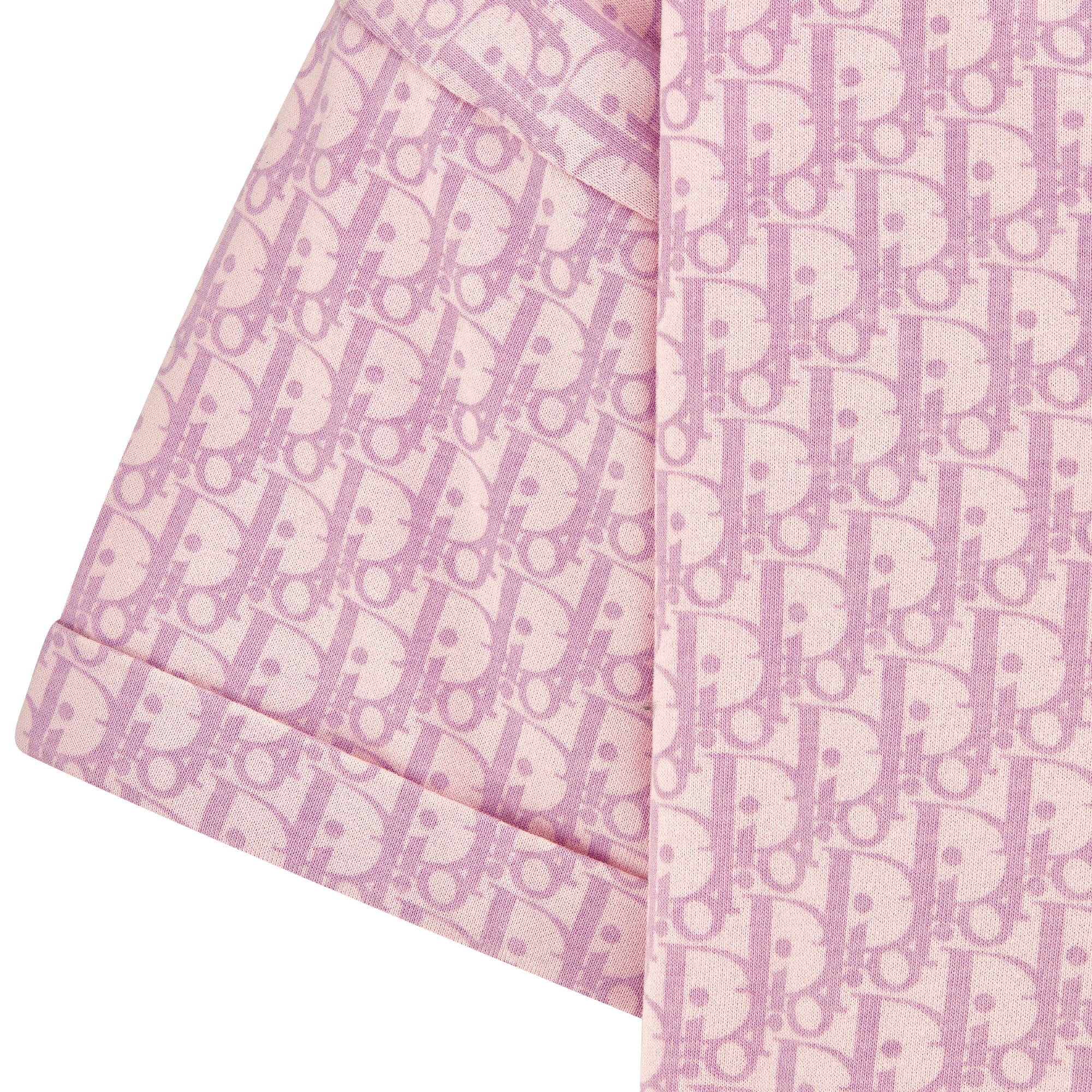 儿童 T 恤 粉色棉质平纹针织石洗效果 Oblique 印花 E09