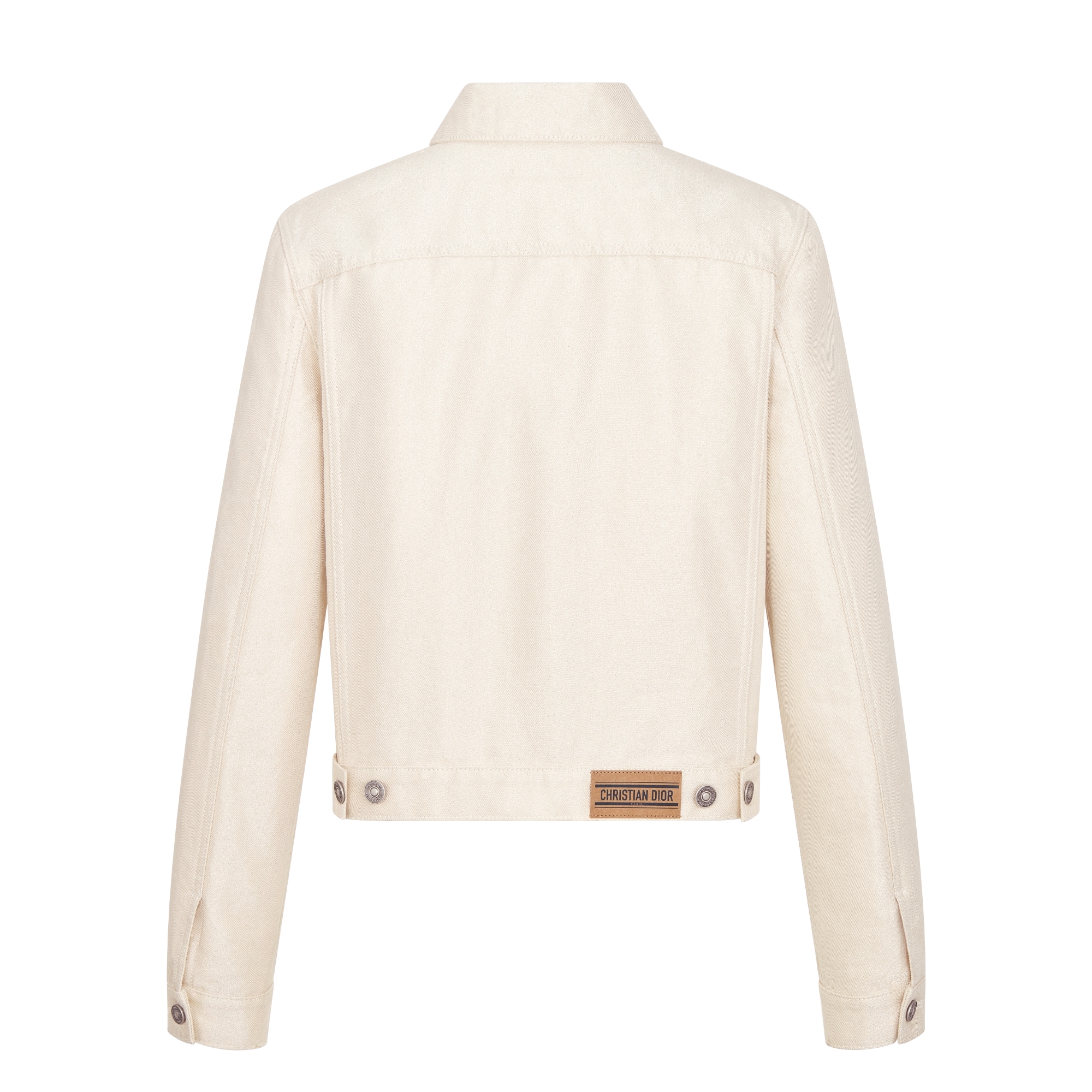 Dior Or 夹克 金色调棉质混纺牛仔面料 E08