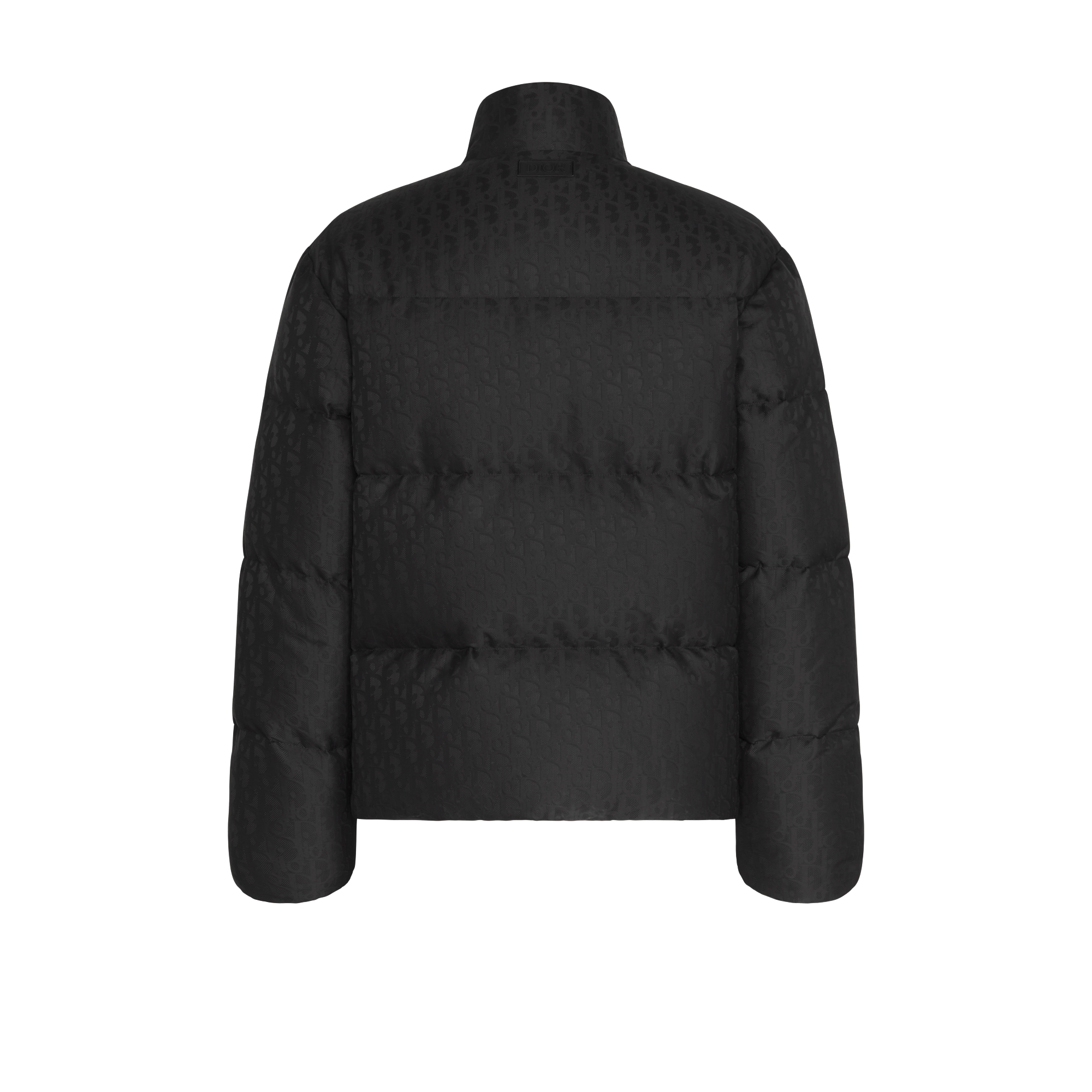 夹克 黑色提花科技面料 Oblique 印花 E08