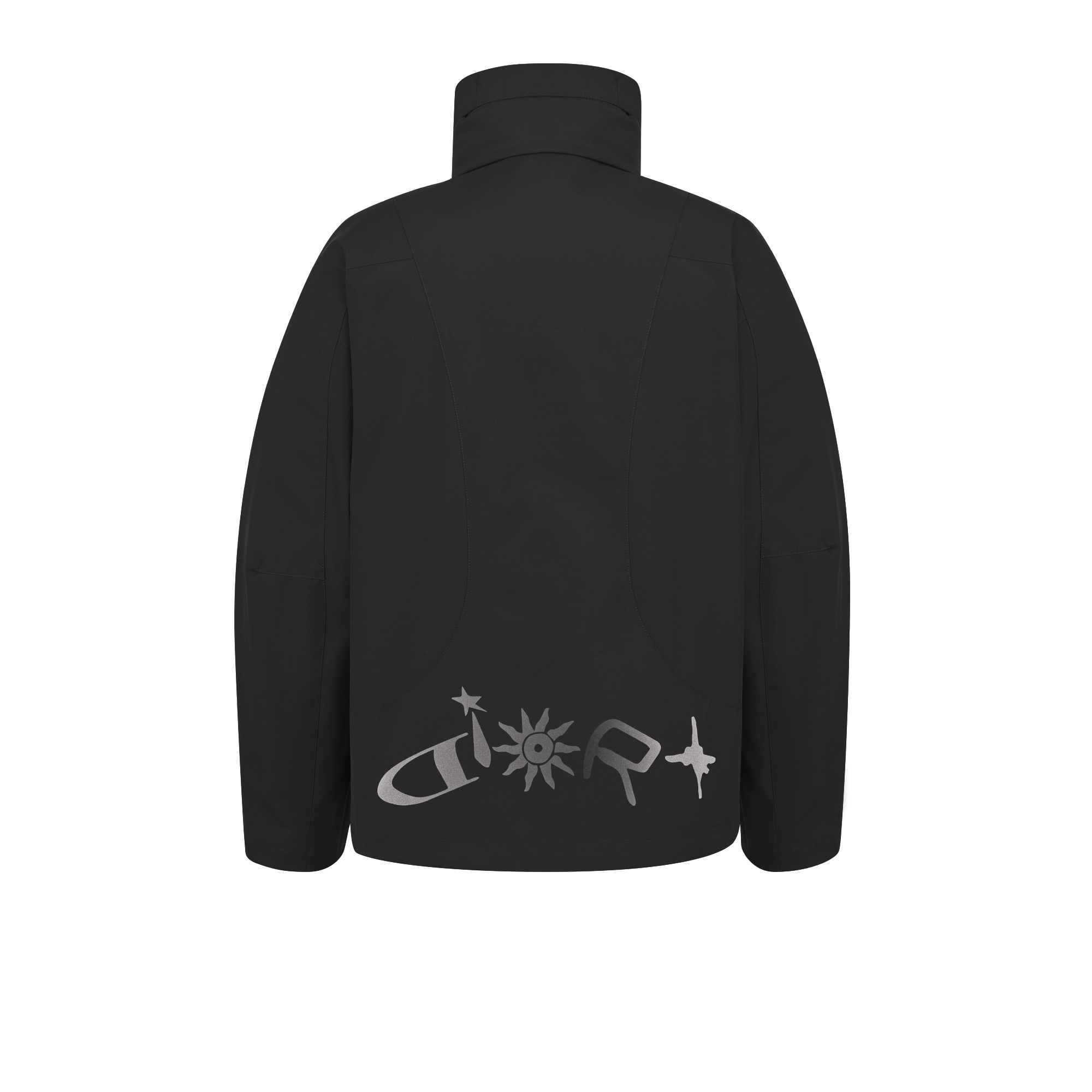 DIOR AND LEWIS HAMILTON 派克大衣 黑色科技面料 E08