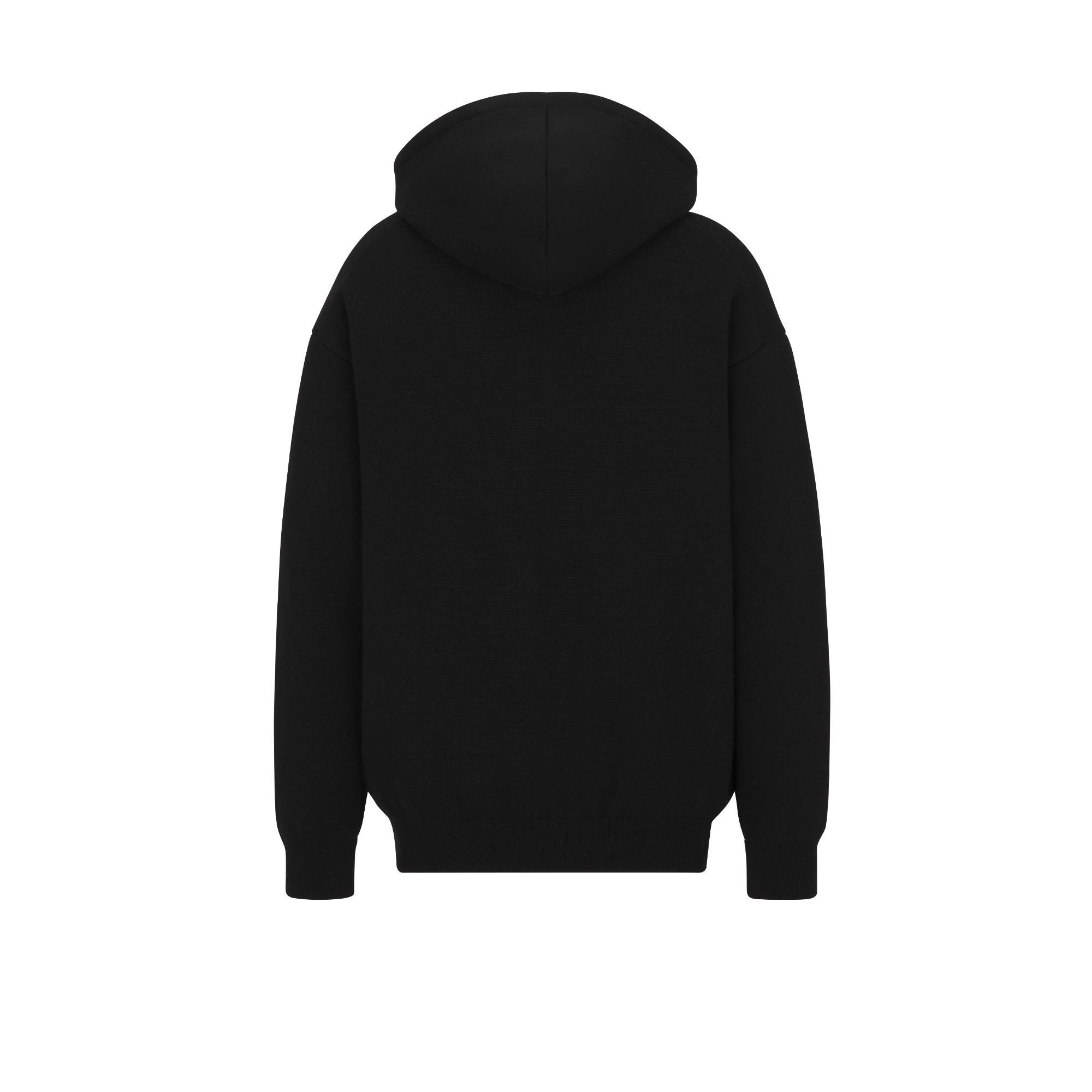 Dior Icons 连帽针织衫 黑色山羊绒织物 E08