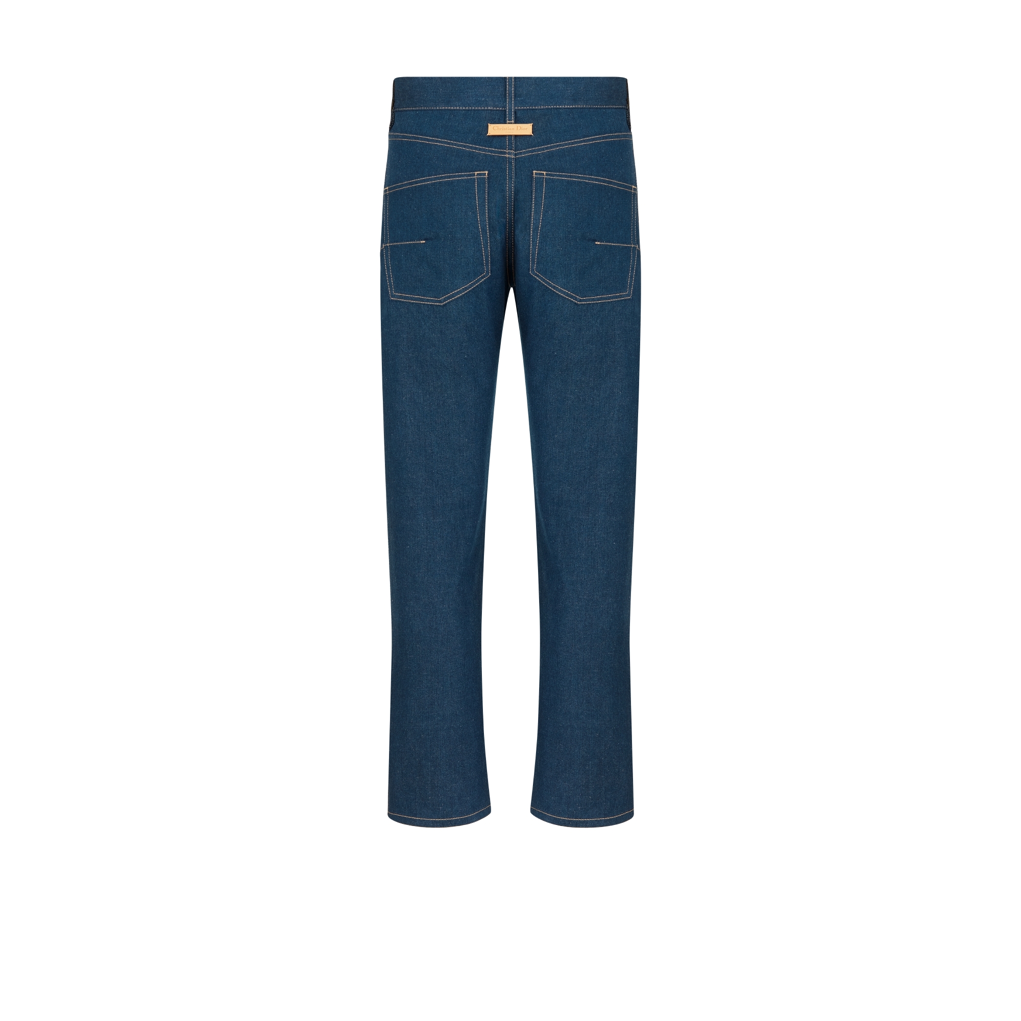 常规版型牛仔裤 蓝色棉质牛仔布 E08