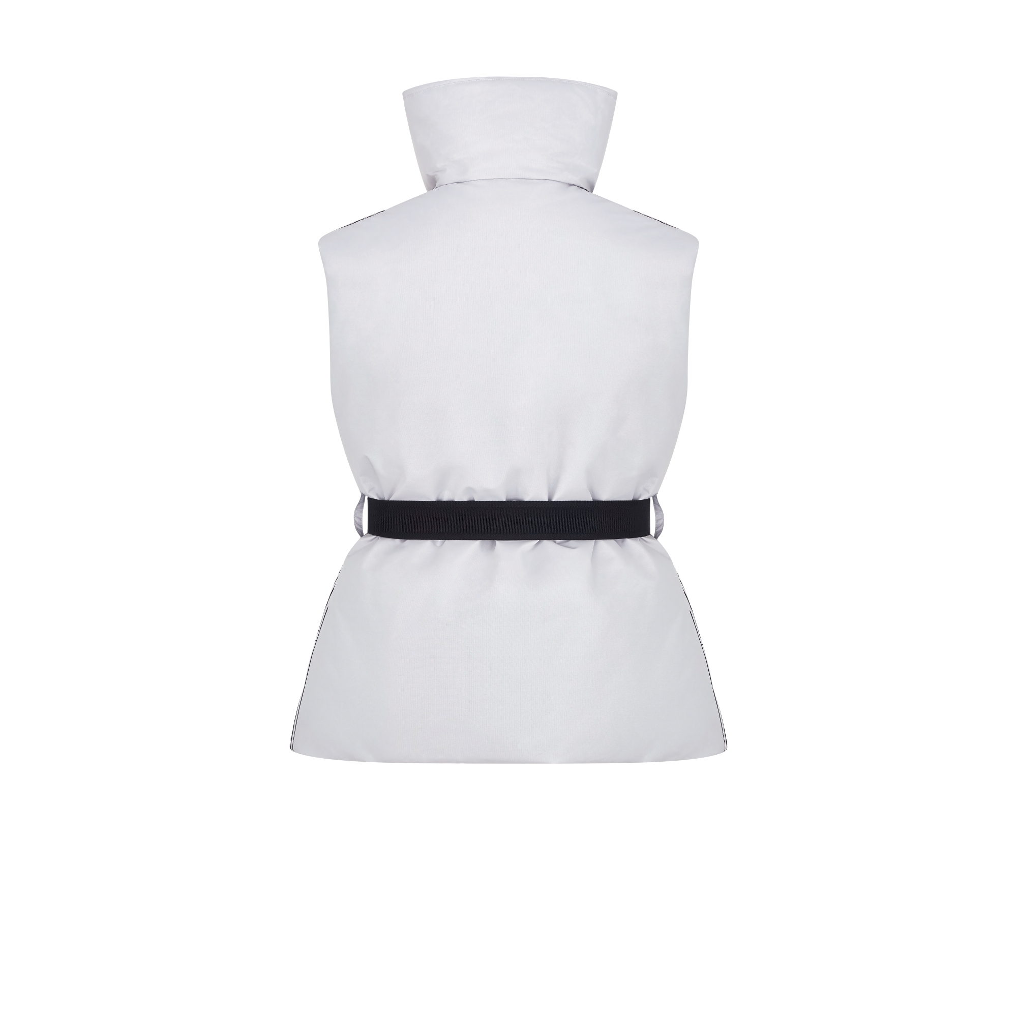 DiorAlps 背心 白色带夹层塔夫绸科技面料黑色 Dior Graphique 图案搭配腰带 E08