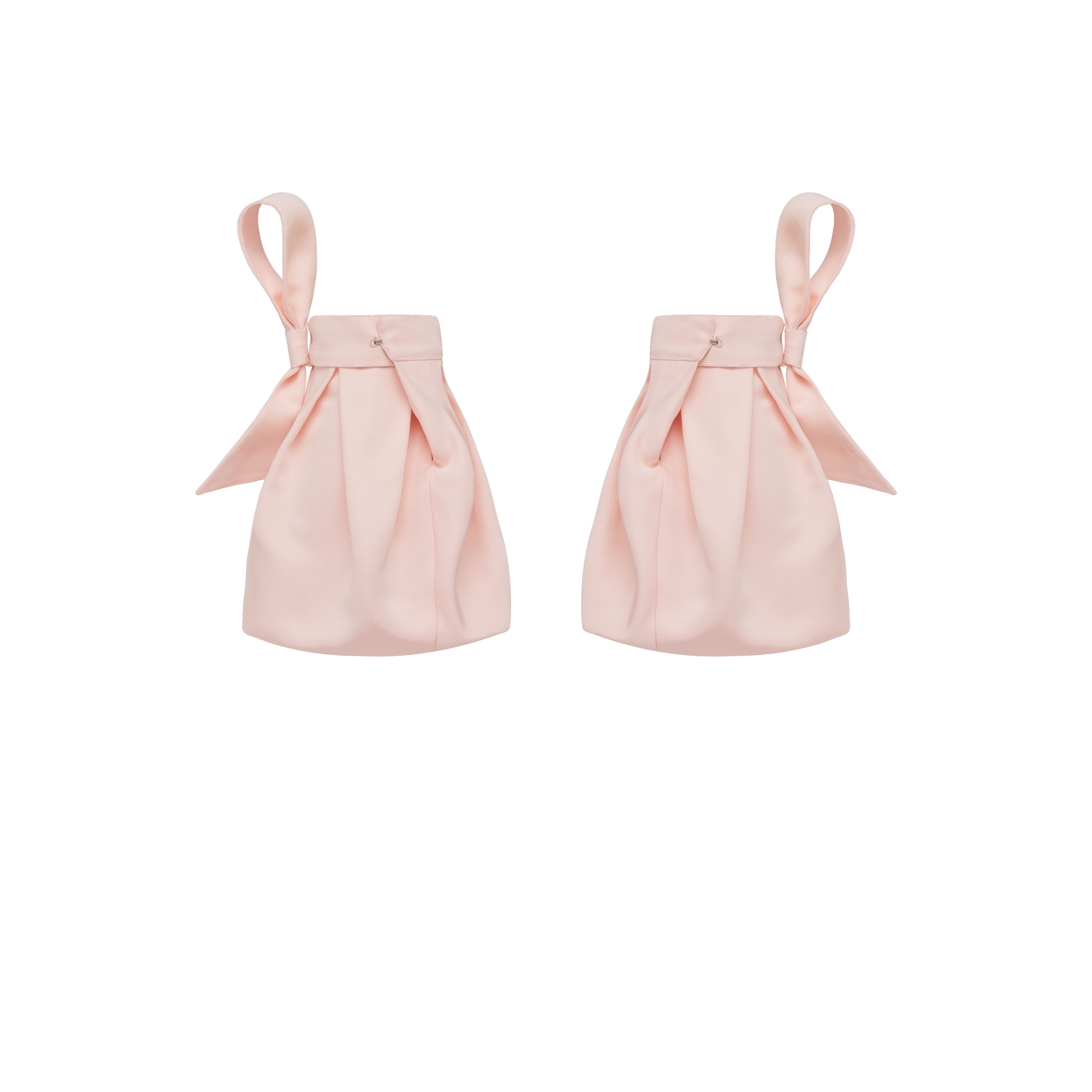 系带衣袖箍 粉色罗缎锦 E08