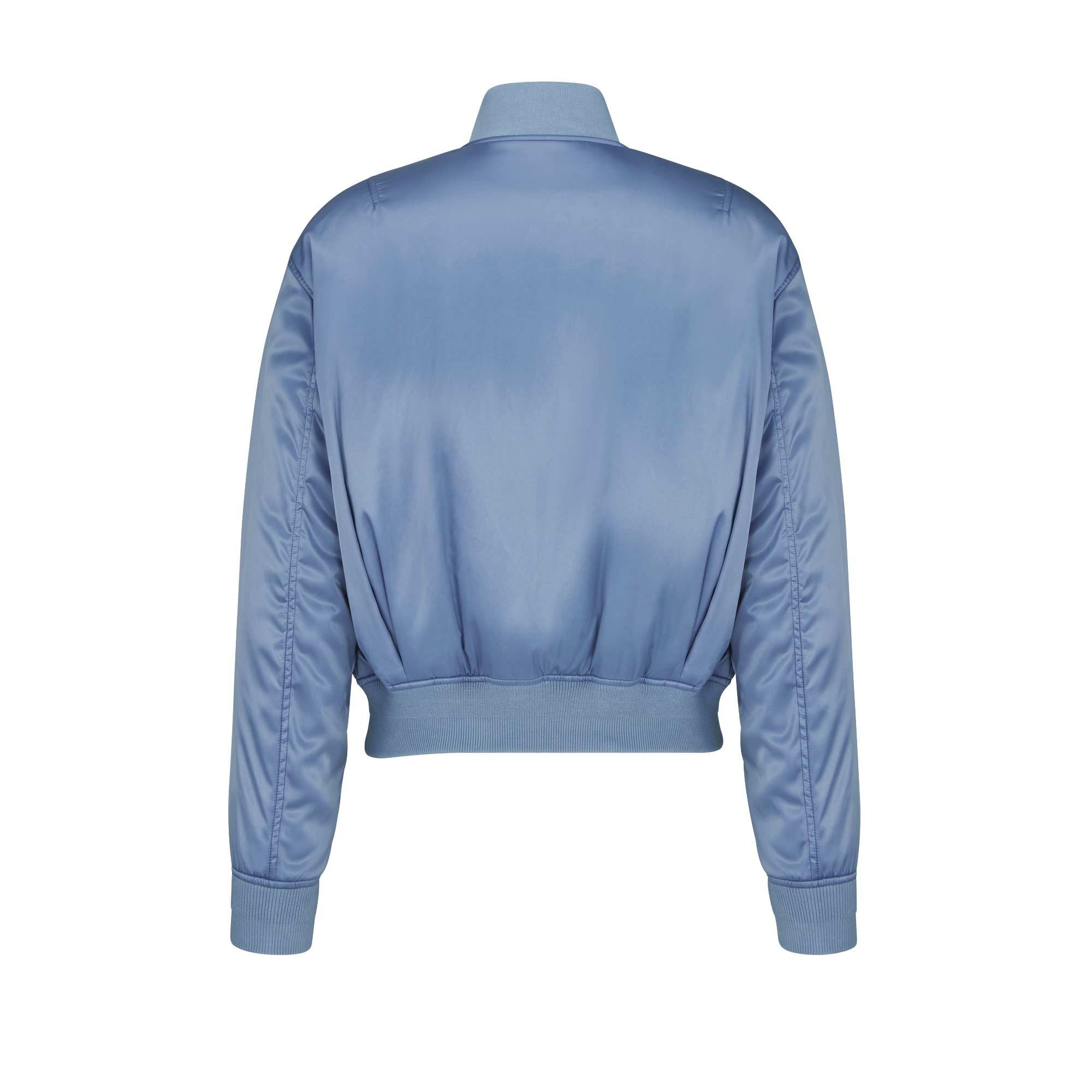 飞行员夹克 蓝色缎面科技面料 E08