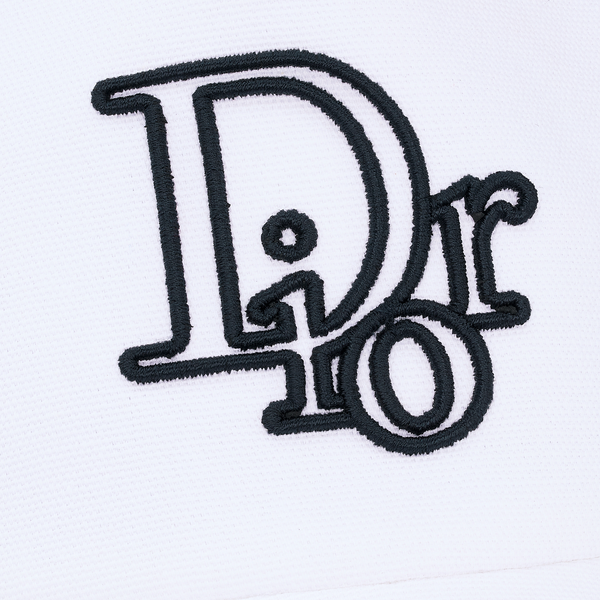 Dior 印花棒球帽 白色棉质面料中间 Oblique 印花装饰 E09