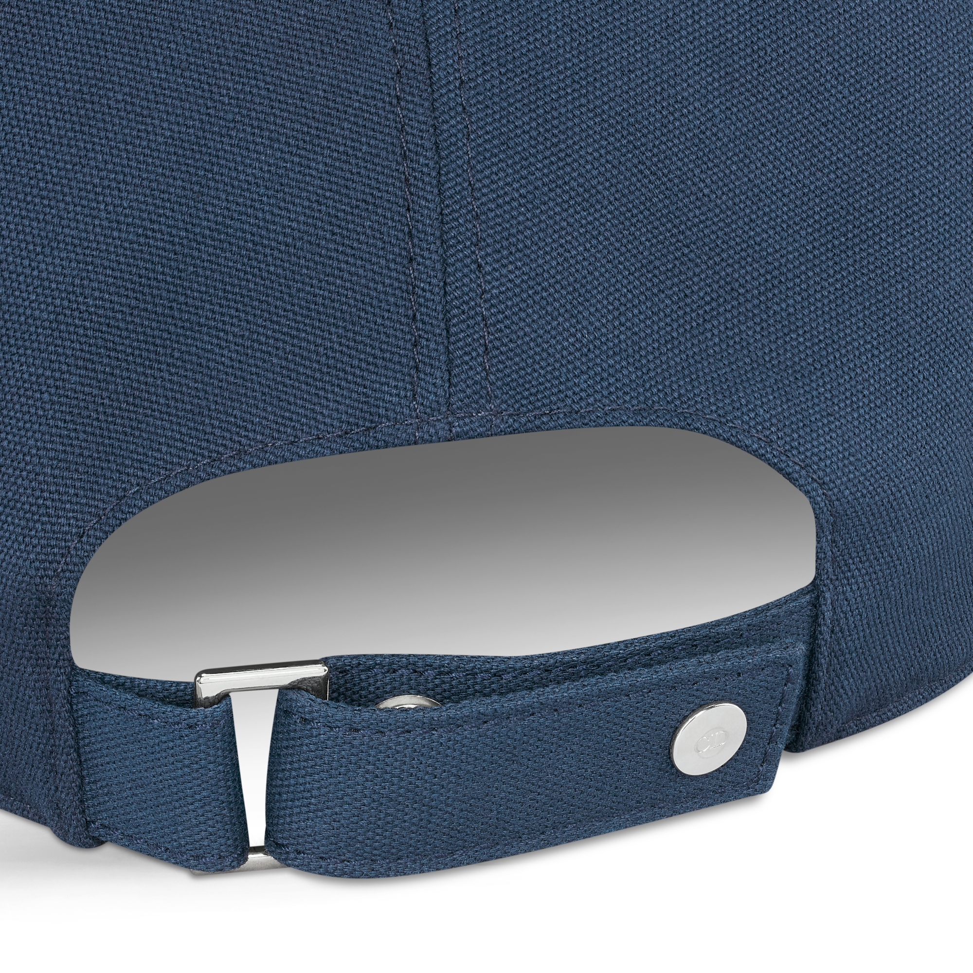 棒球帽 深蓝色棉质帆布 CD Icon 标志 E09