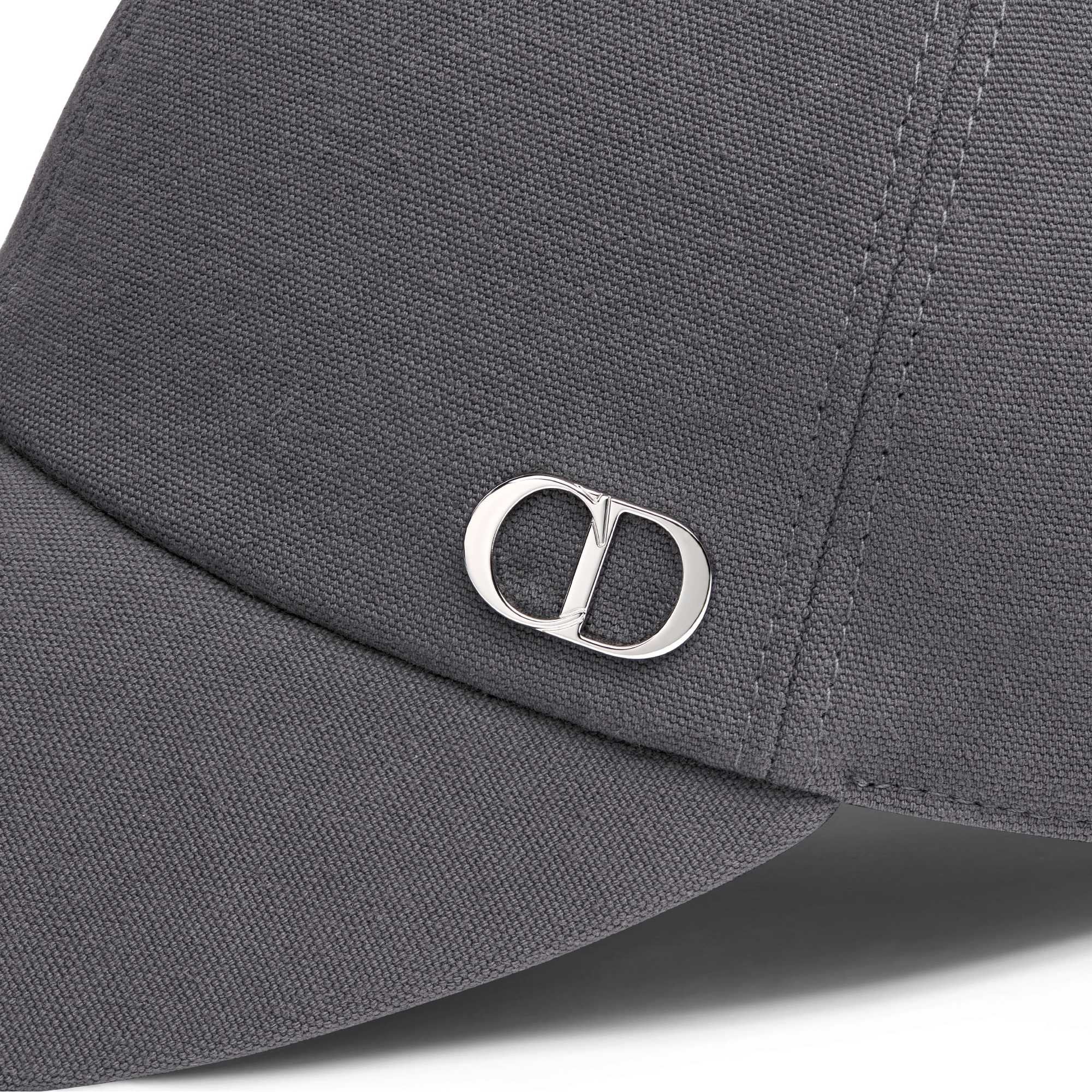 棒球帽 煤灰色棉质帆布面料 CD Icon 标志 E09