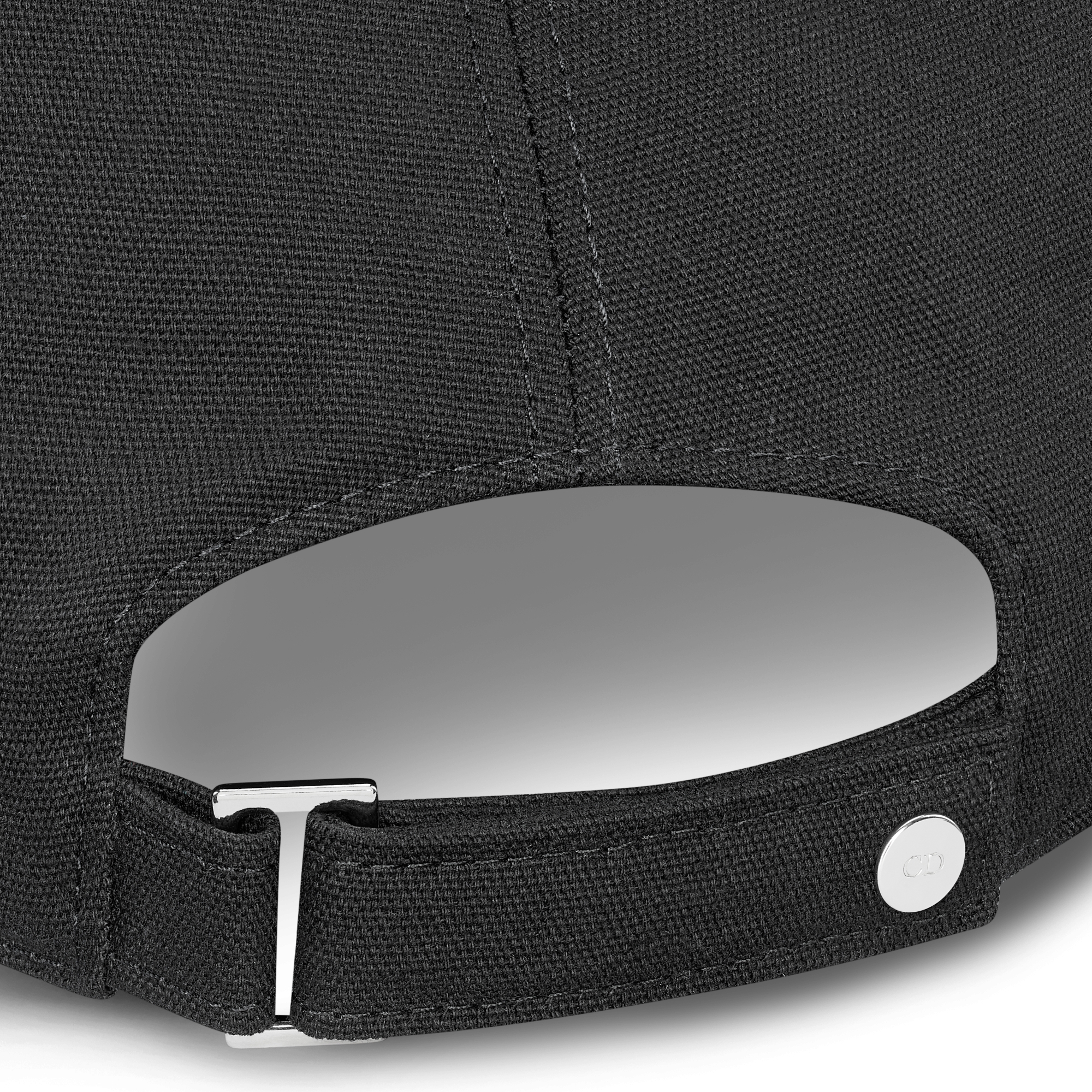 棒球帽 黑色棉质面料 CD Icon 标志 E09