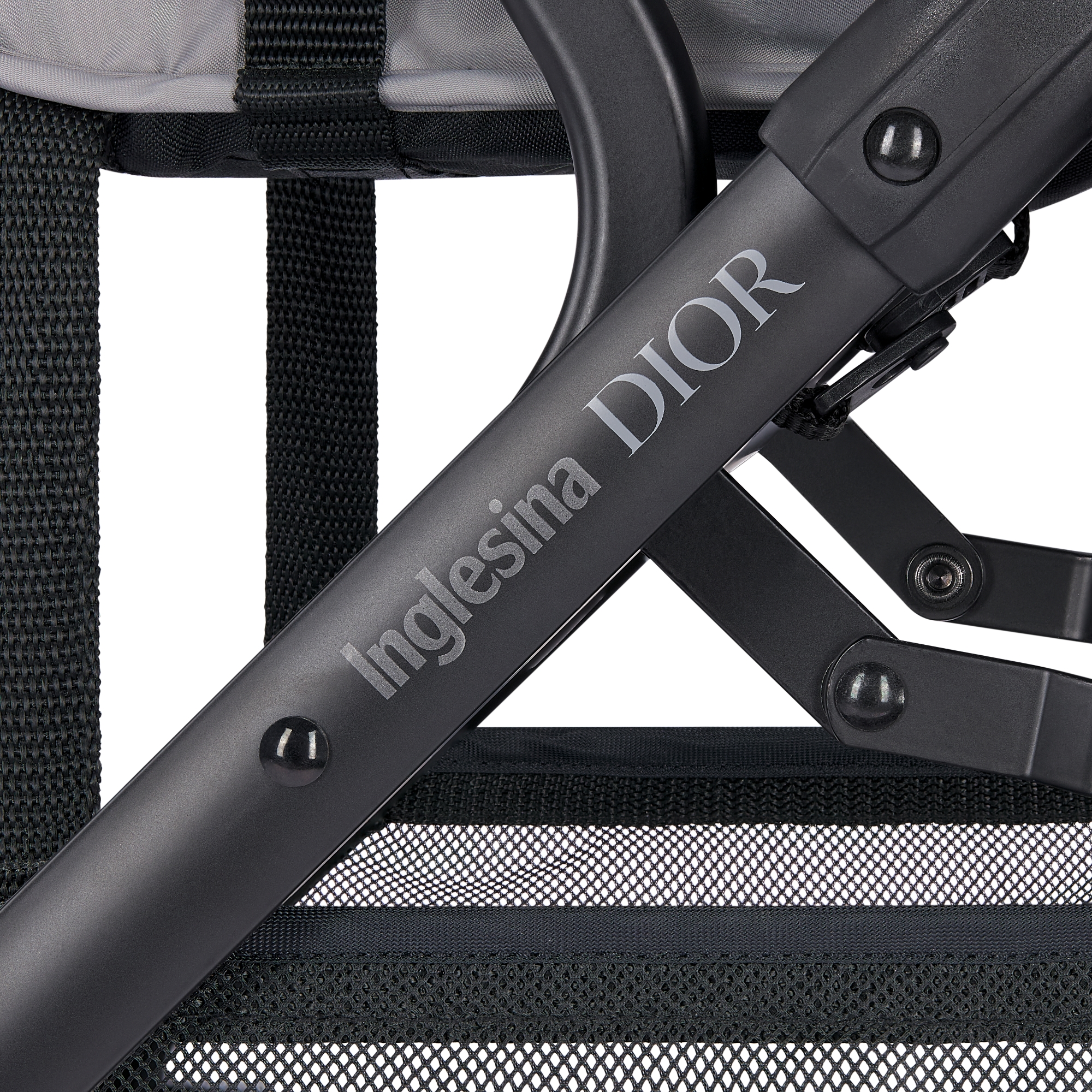 婴儿车 灰色防水效果科技面料 Oblique 印花 E05