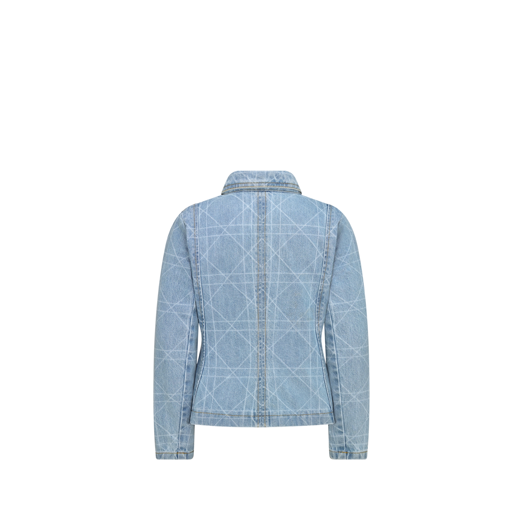 儿童经典西装外套 蓝色棉质混纺牛仔面料藤格纹 E08