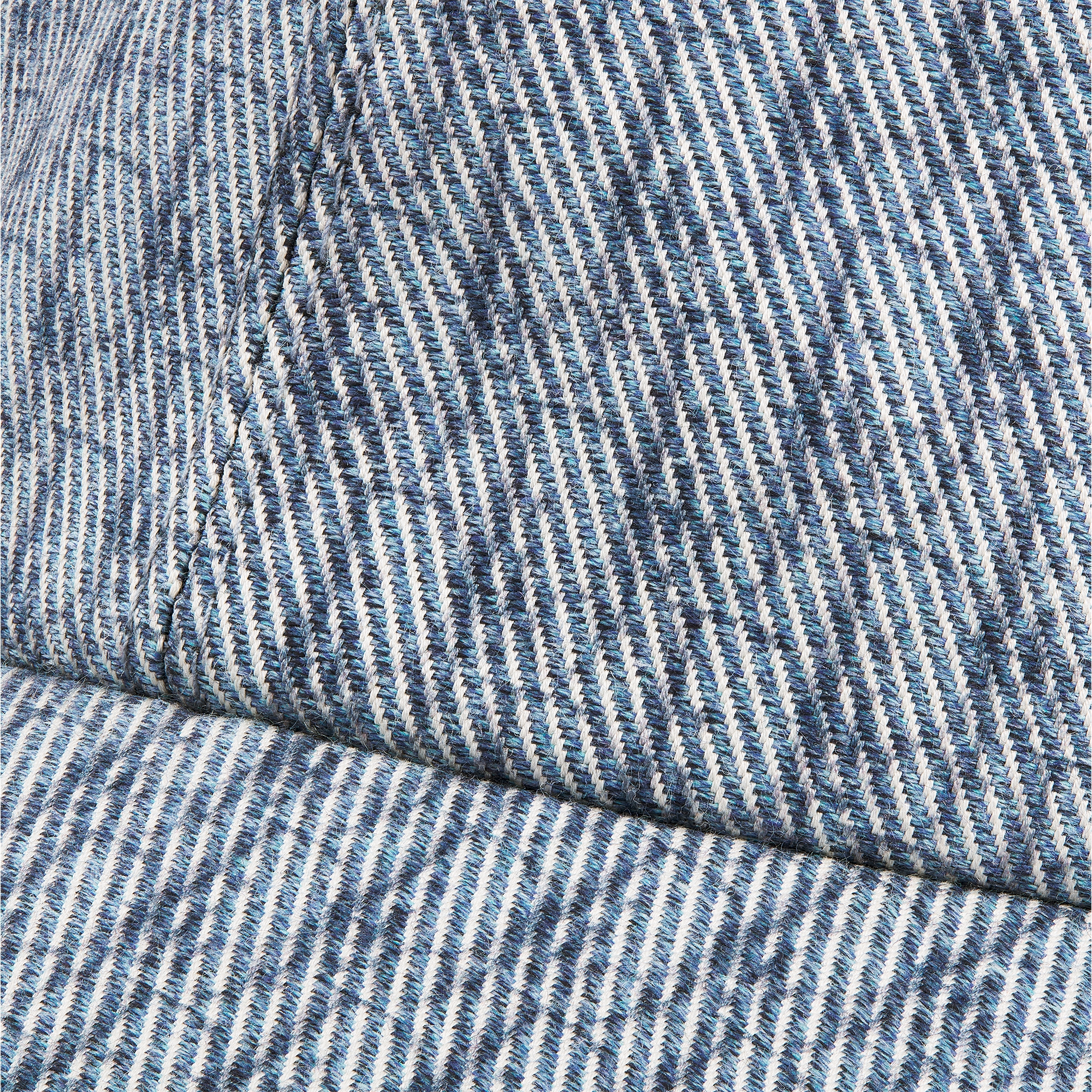 儿童帽子 蓝色华达呢 Oblique 印花 E09