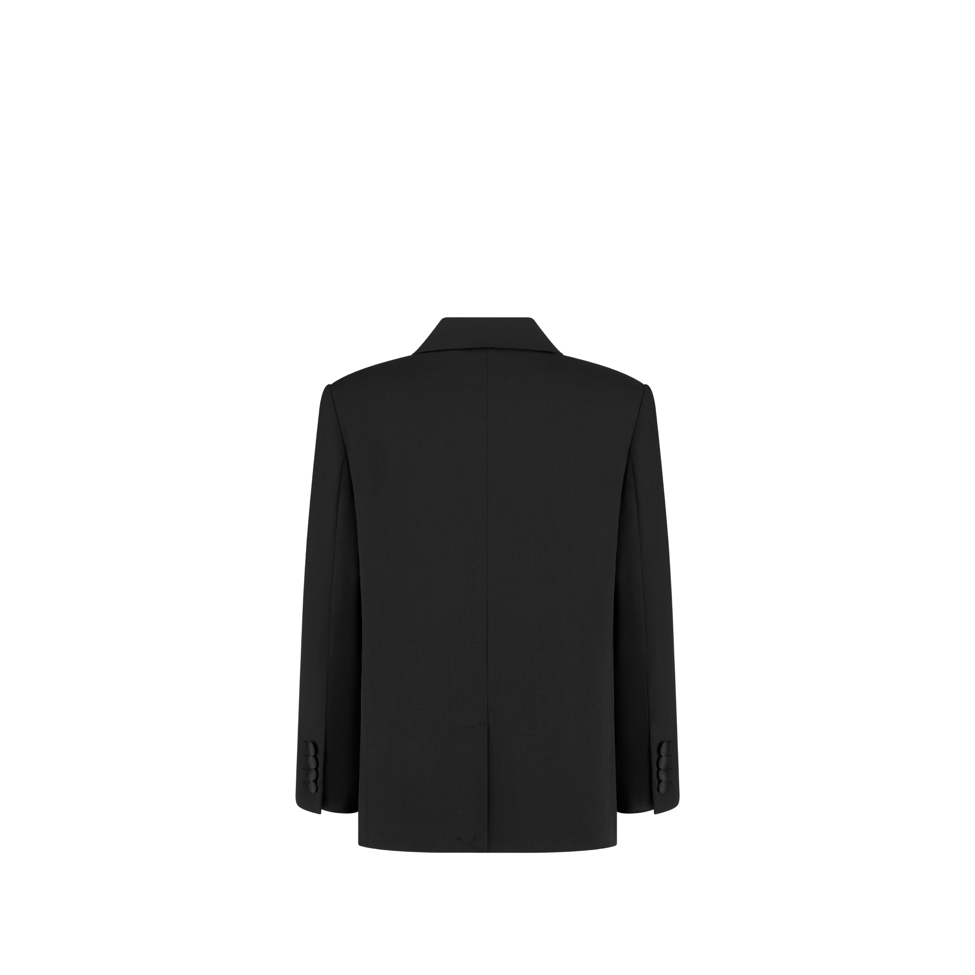 儿童西装外套 黑色绵羊毛面料 E08