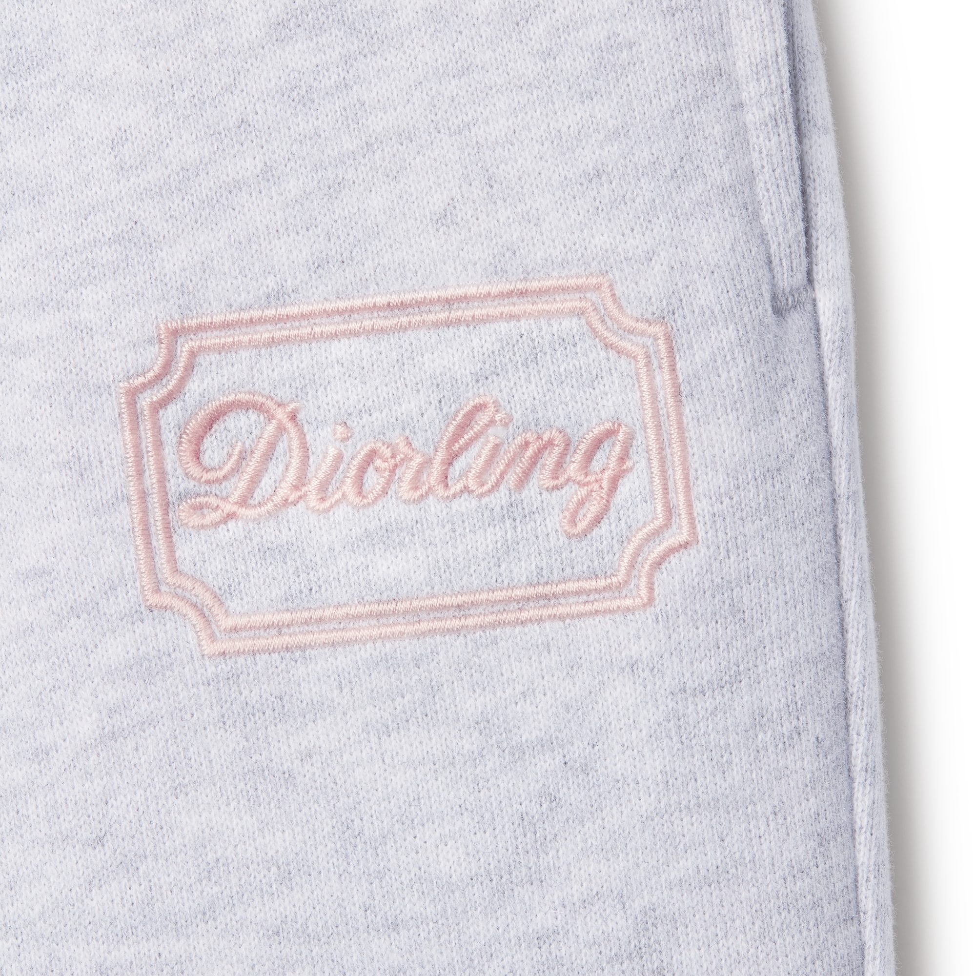 婴幼儿运动长裤 灰色棉质起绒面料 E09