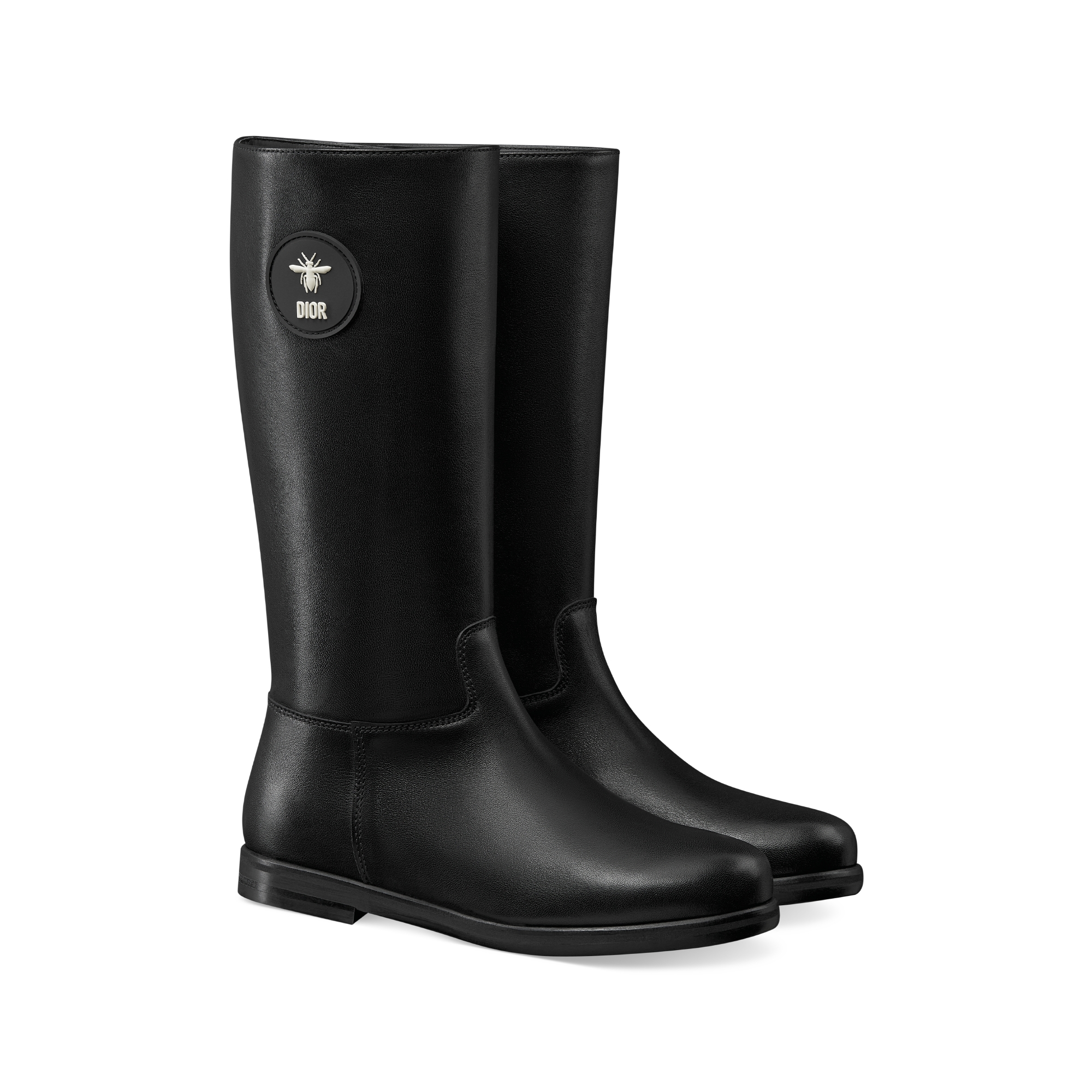 靴子儿童款 黑色牛皮革 E03