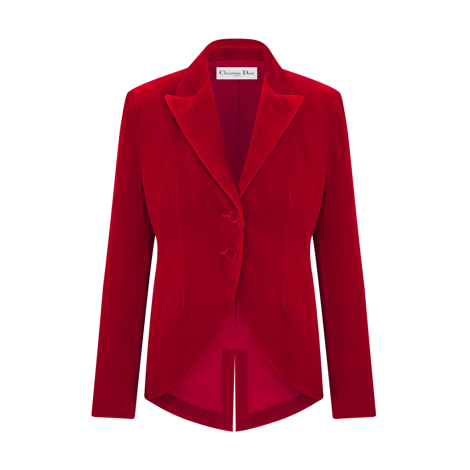  红色棉质天鹅绒面料