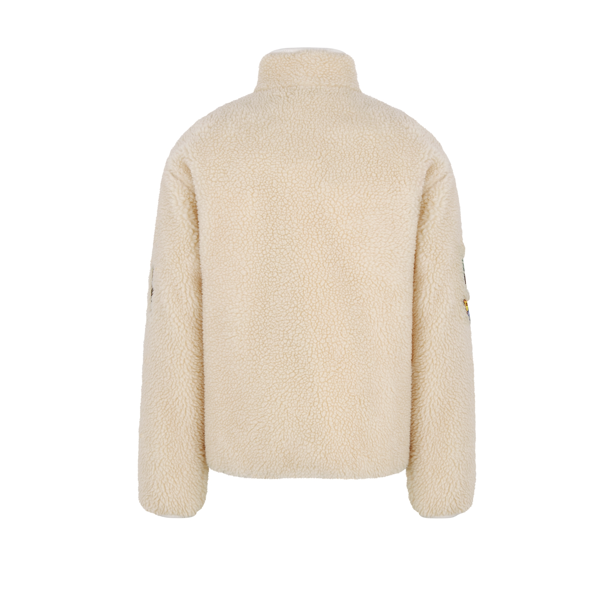 起绒衣 象牙色起绒科技面料 Dior Mountain 刺绣 E08