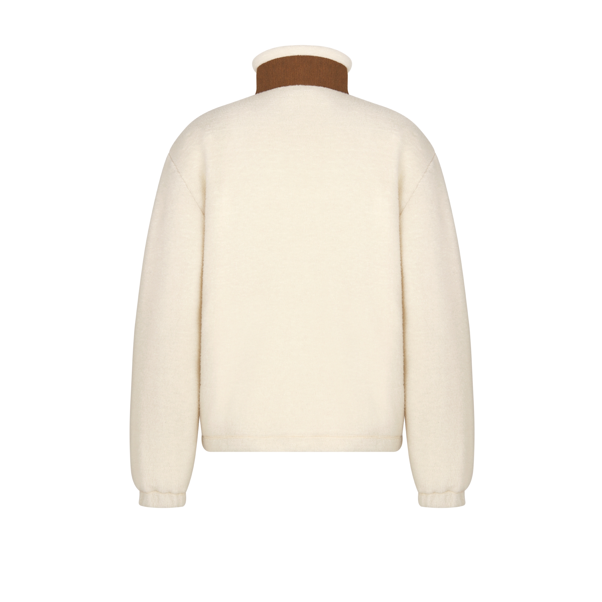 Dior Icons 卫衣 白色山羊绒和绵羊毛混纺起绒面料 E08