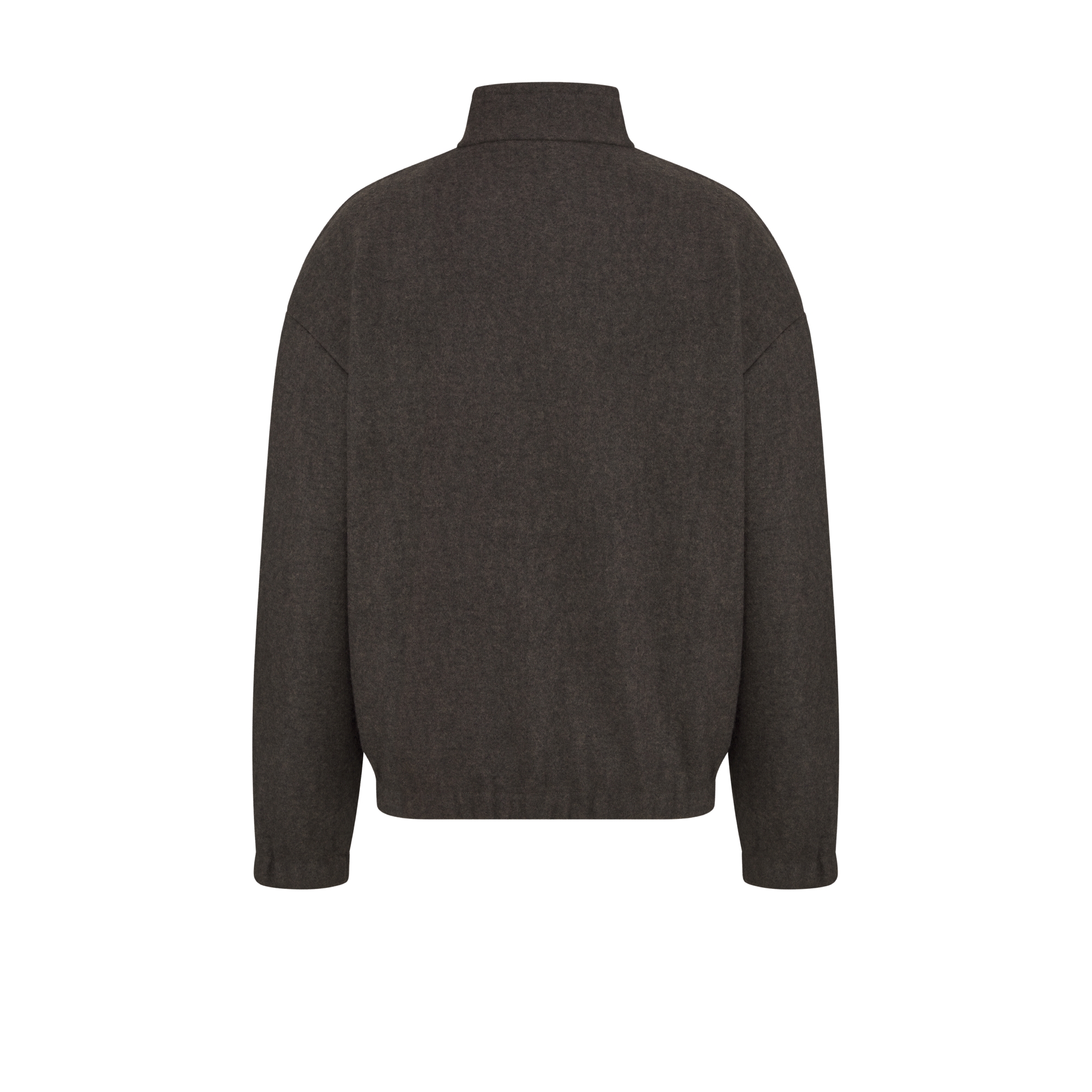 Dior Icons 卫衣 棕色山羊绒混纺提花面料 E08