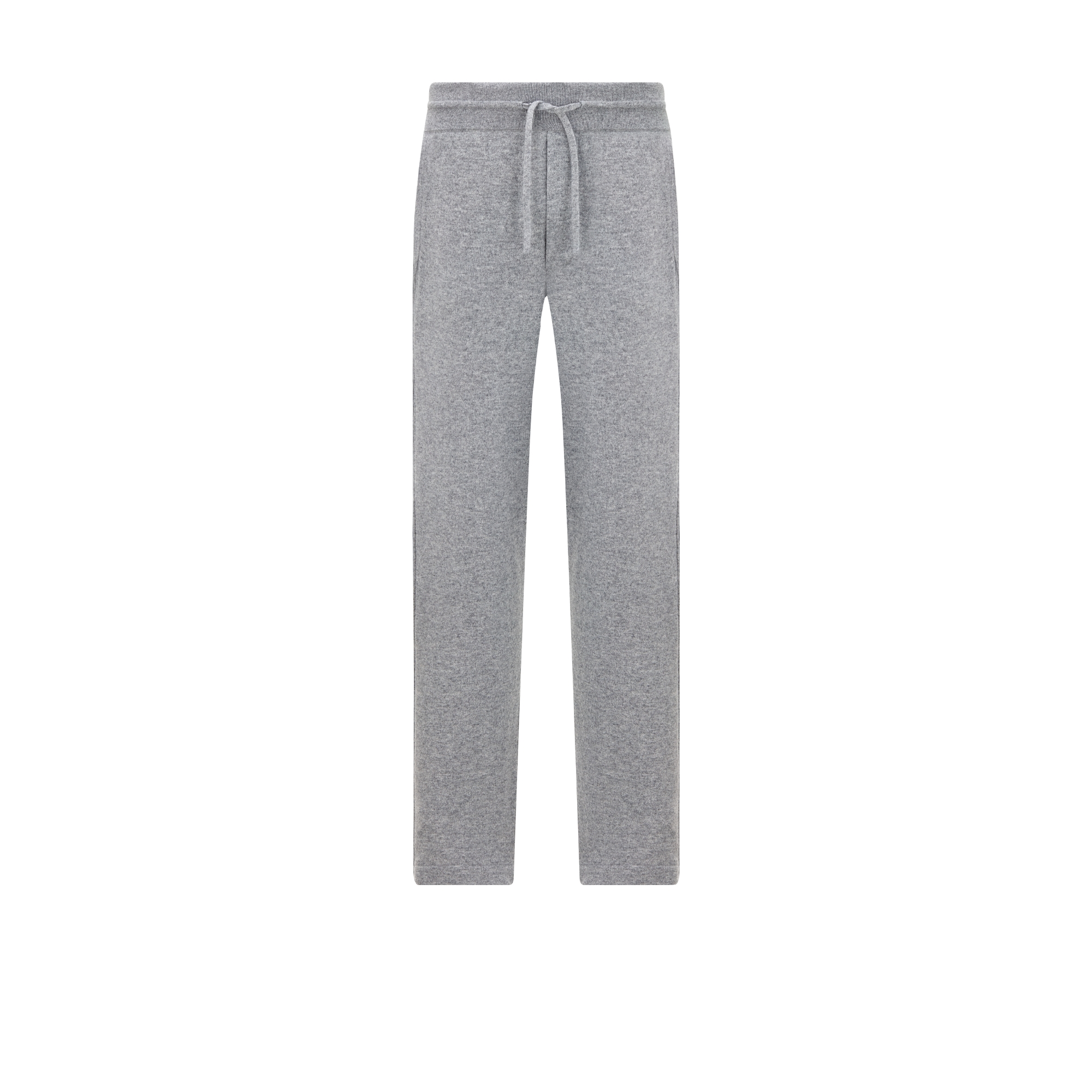 Dior Icons 运动长裤 灰色山羊绒平纹针织面料 E01