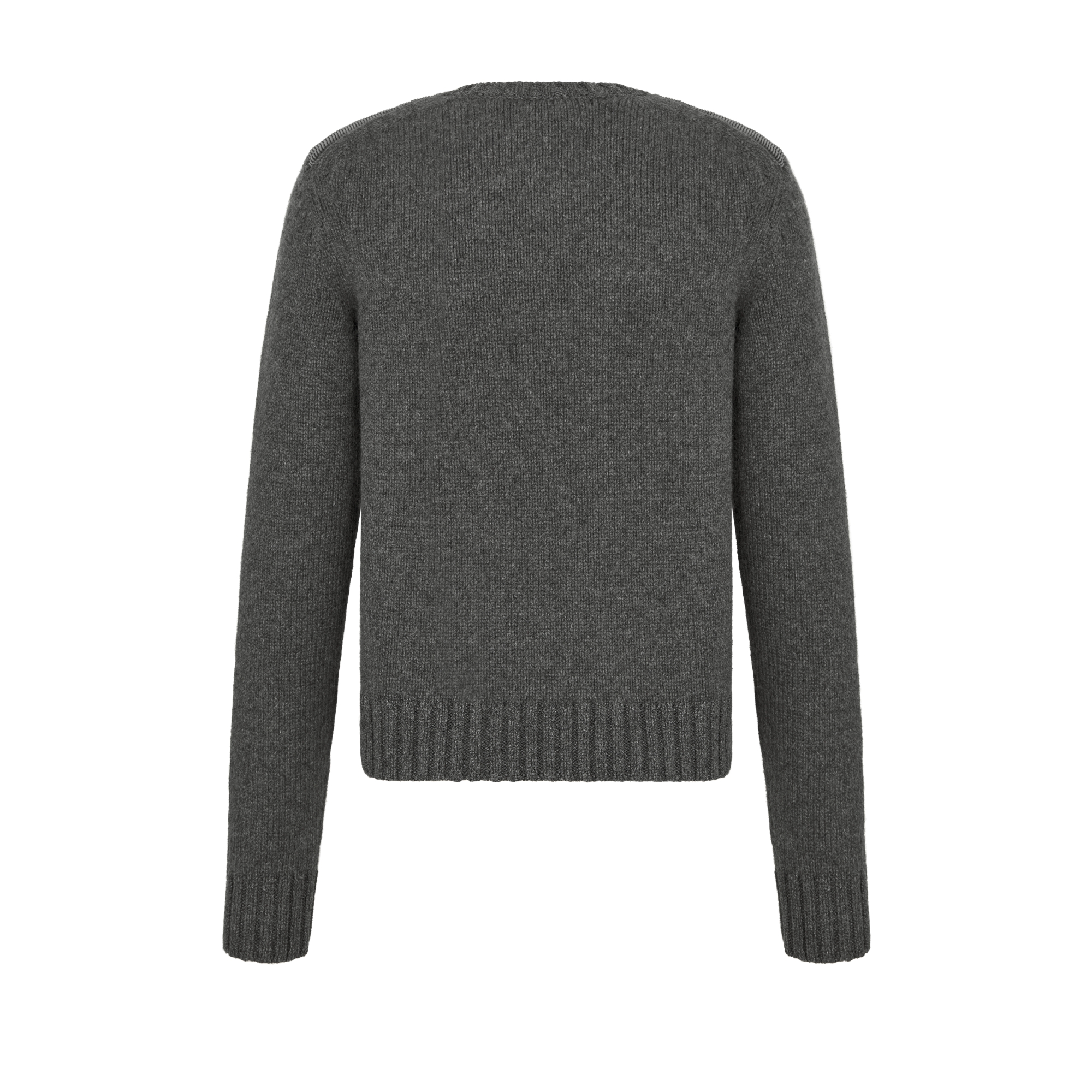 Dior Icons 针织衫 灰色山羊绒平纹针织面料 E08