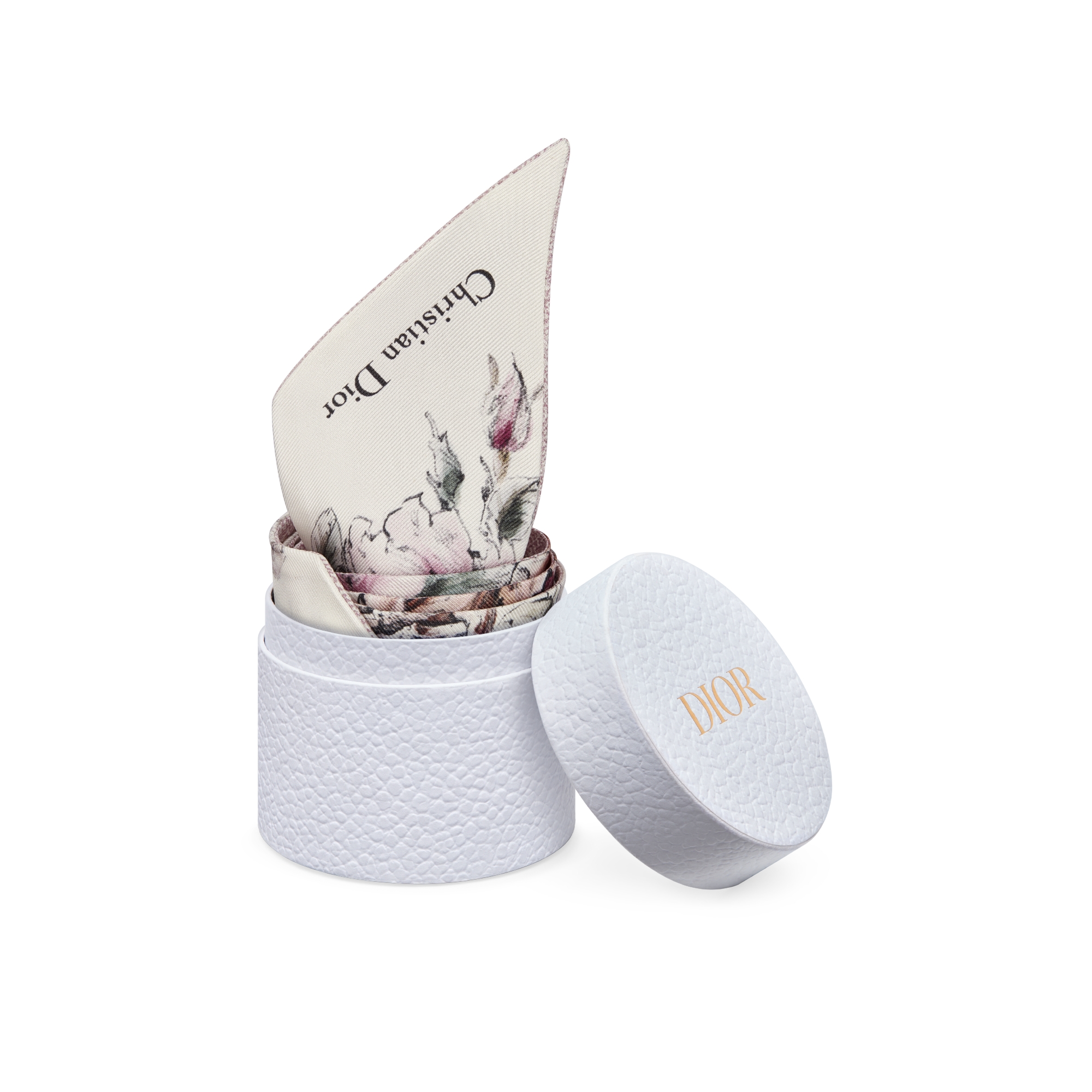 Mitzah 丝巾 白色和紫色桑蚕丝斜纹面料多色 Souvenir de Rome 图案 E10