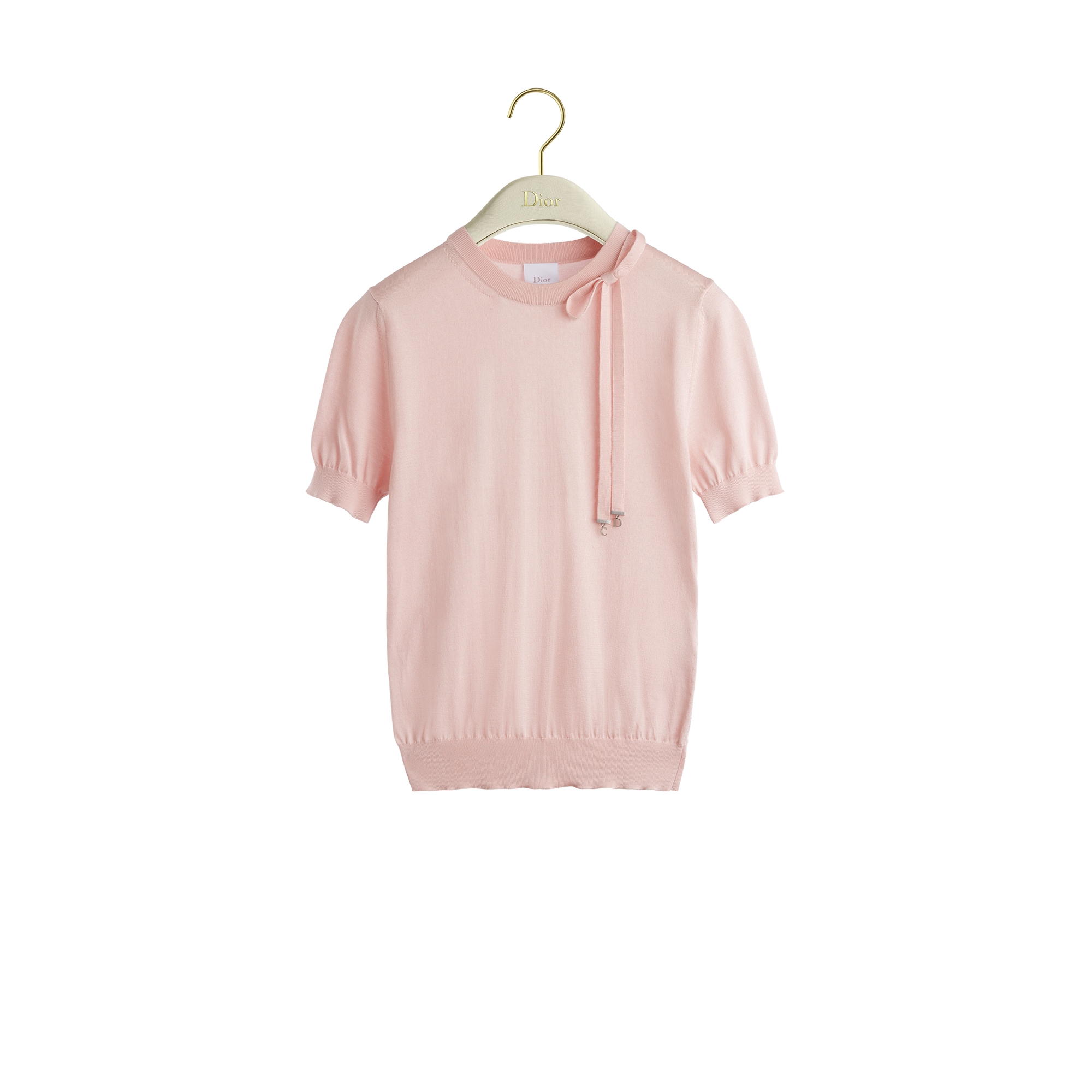  粉色桑蚕丝针织面料