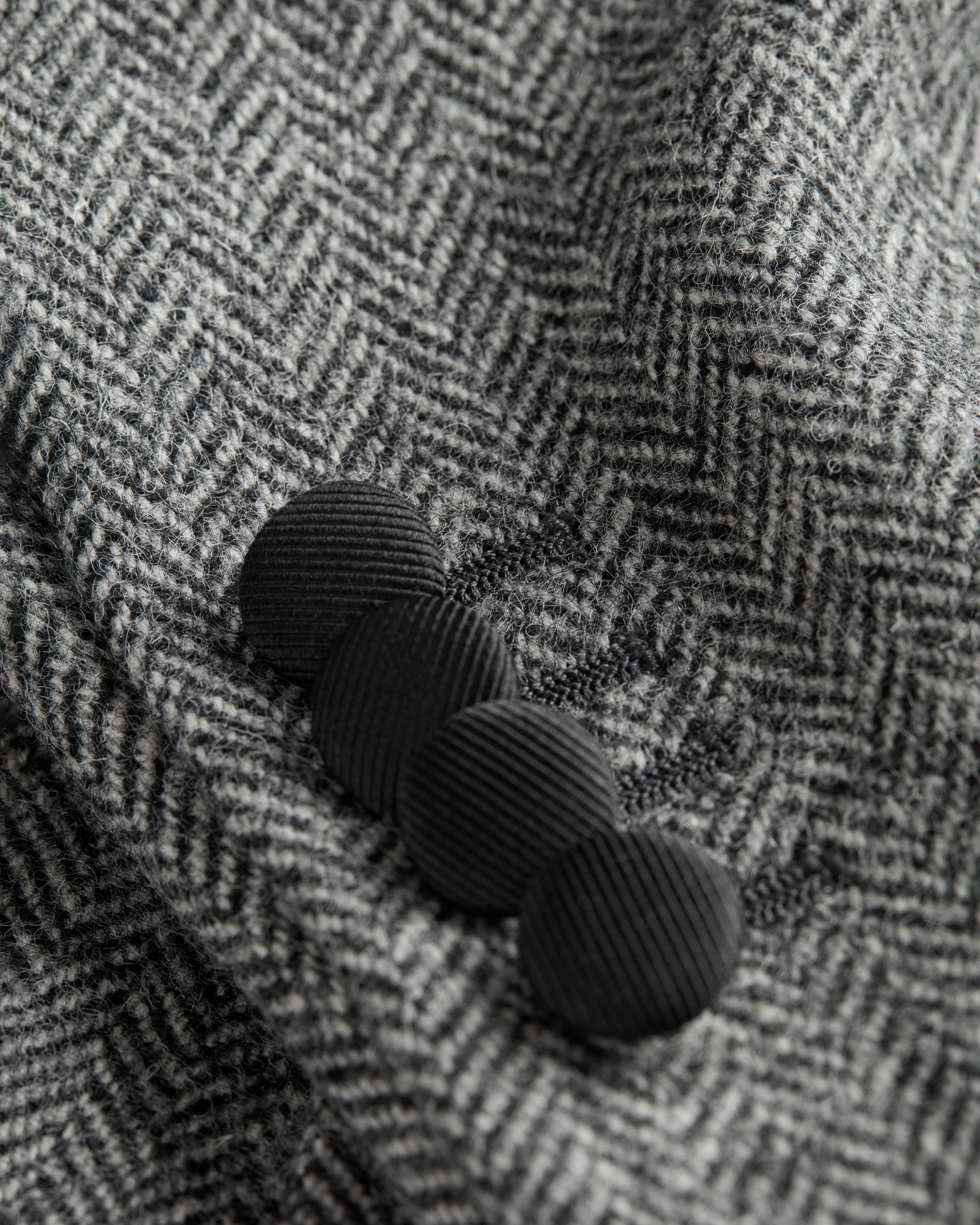 经典西装外套 灰色绵羊毛面料 E11