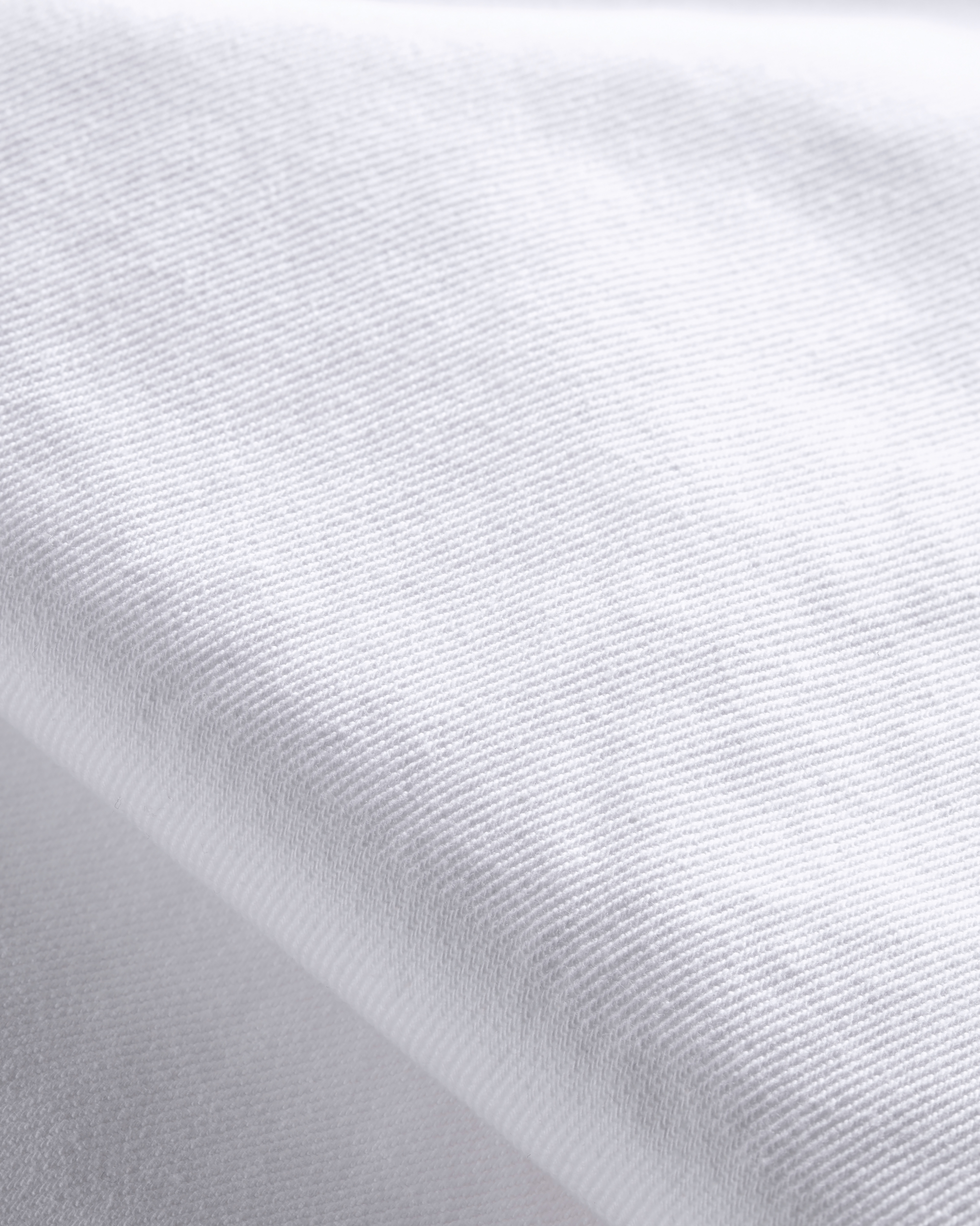 微喇牛仔裤 白色棉质斜纹面料 E09