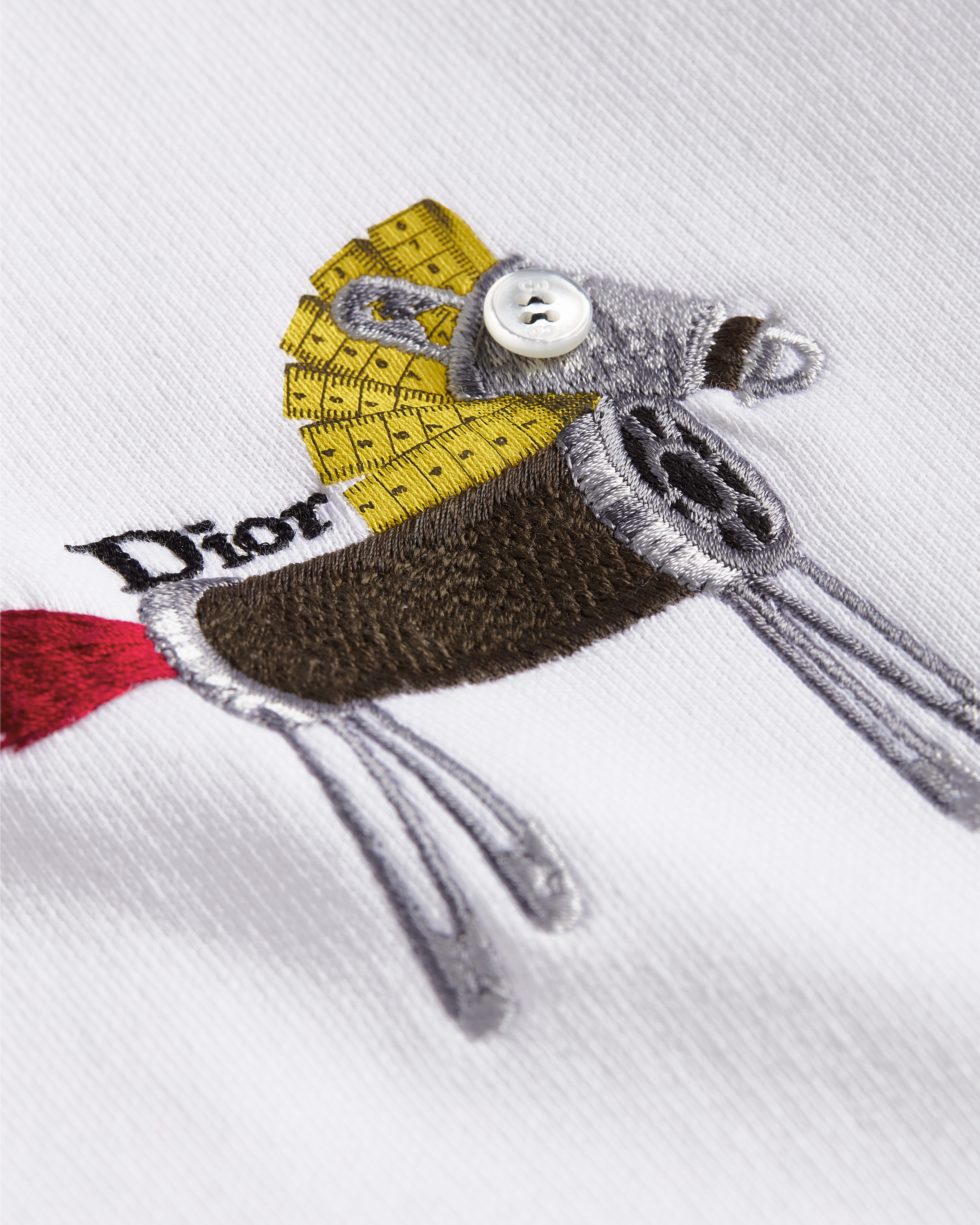 拉链连帽运动衫 白色棉质起绒面料 E09