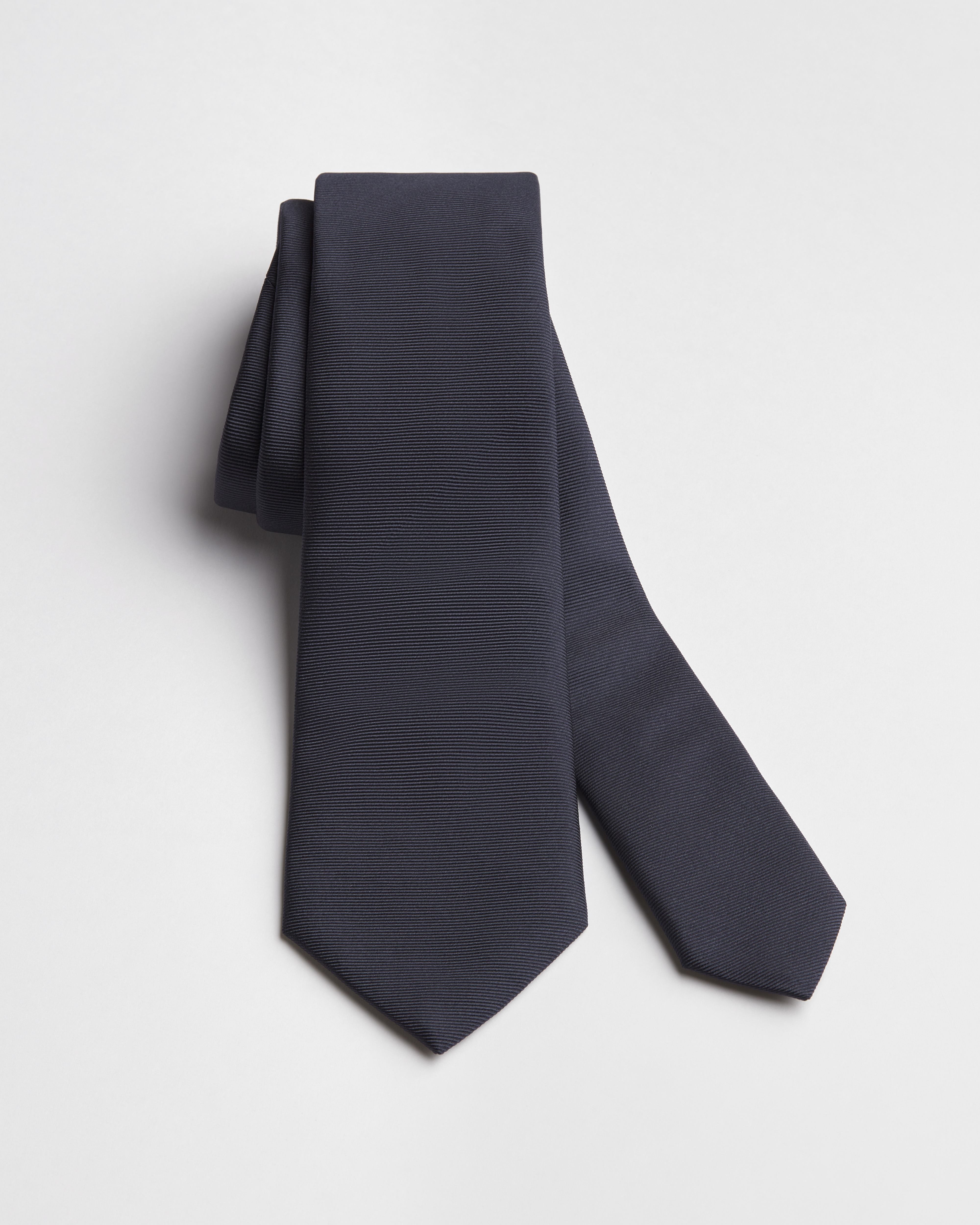 领带 海军蓝色桑蚕丝面料 Dior Clover 刺绣 E10