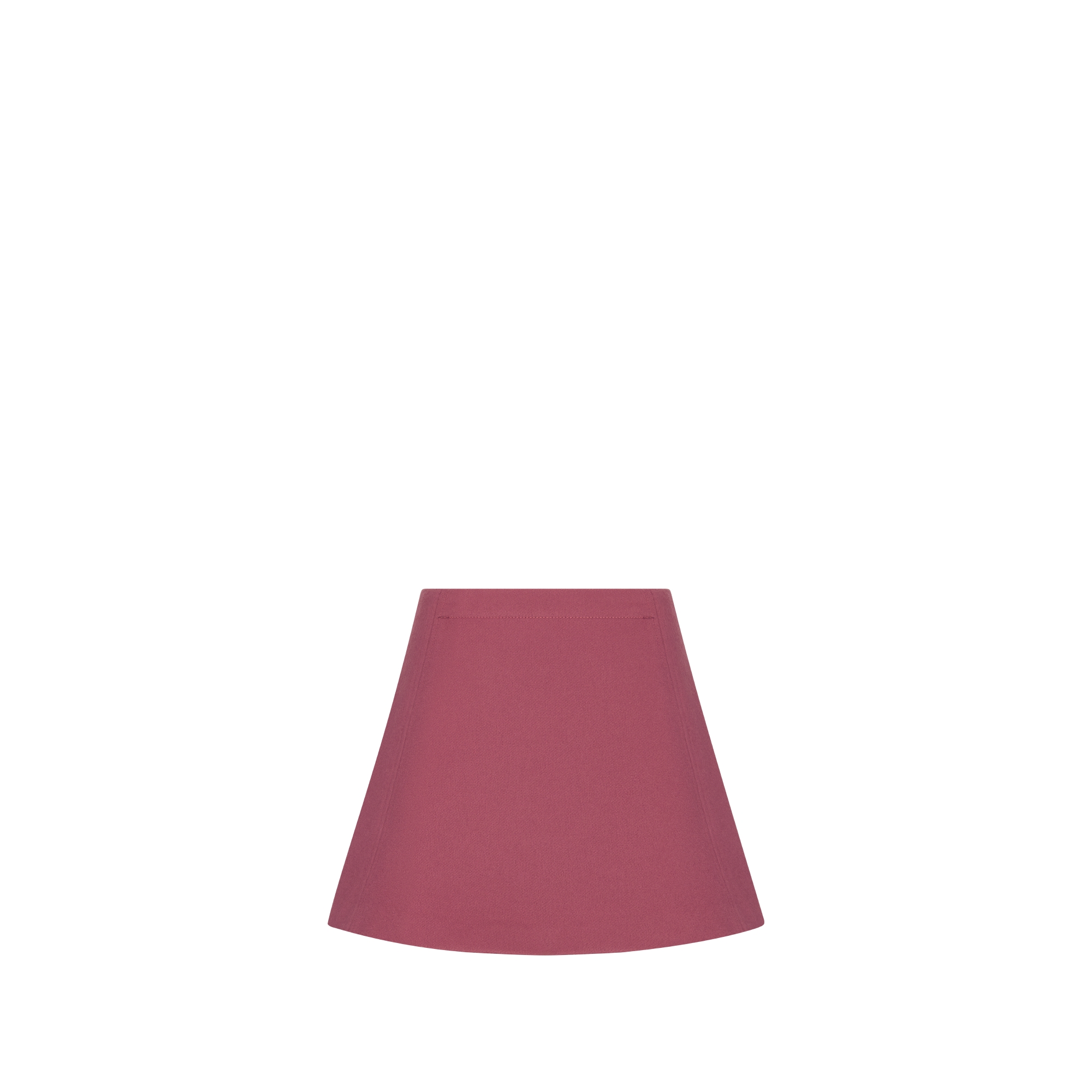 儿童 A 字半身裙 复古粉色绵羊毛 E08