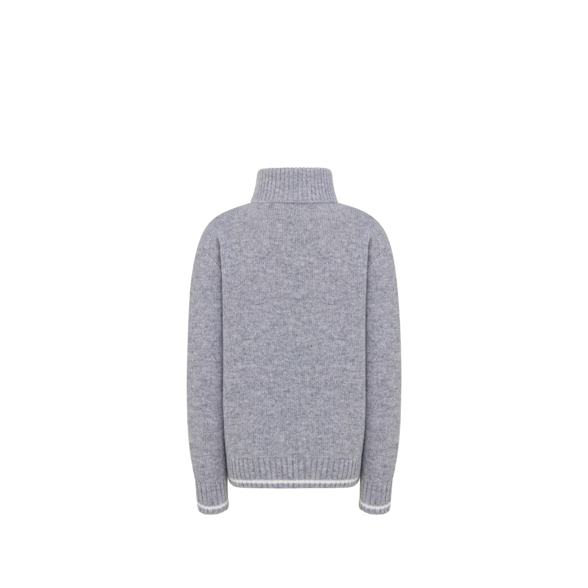 儿童针织衫 灰色绵羊毛和山羊绒混纺针织面料 E08