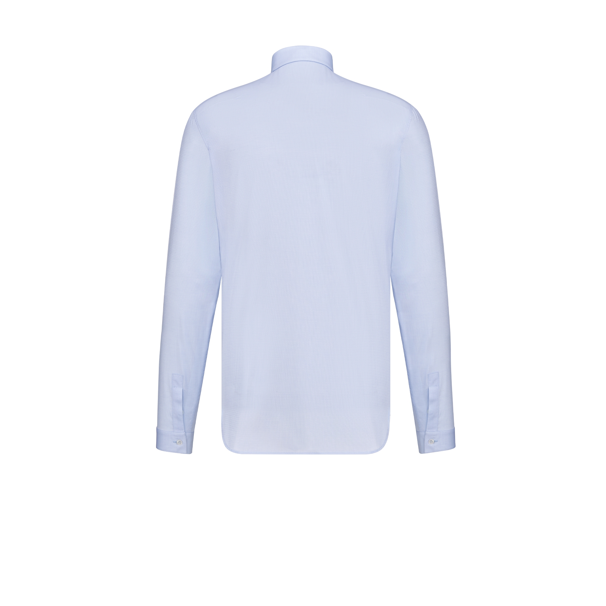 衬衫 蓝色棉府绸小蜜蜂刺绣 E08