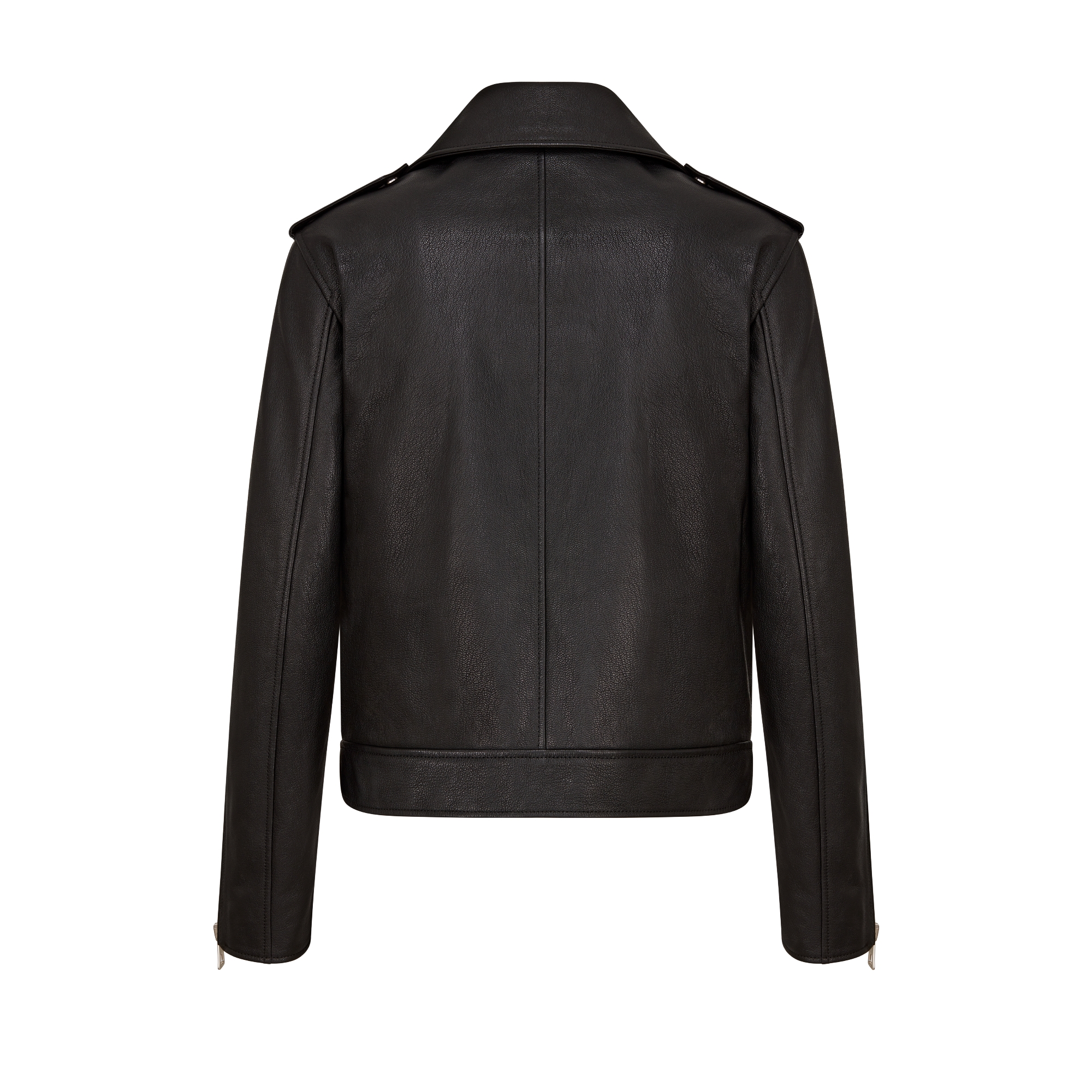 机车皮衣 黑色羊皮革 E08