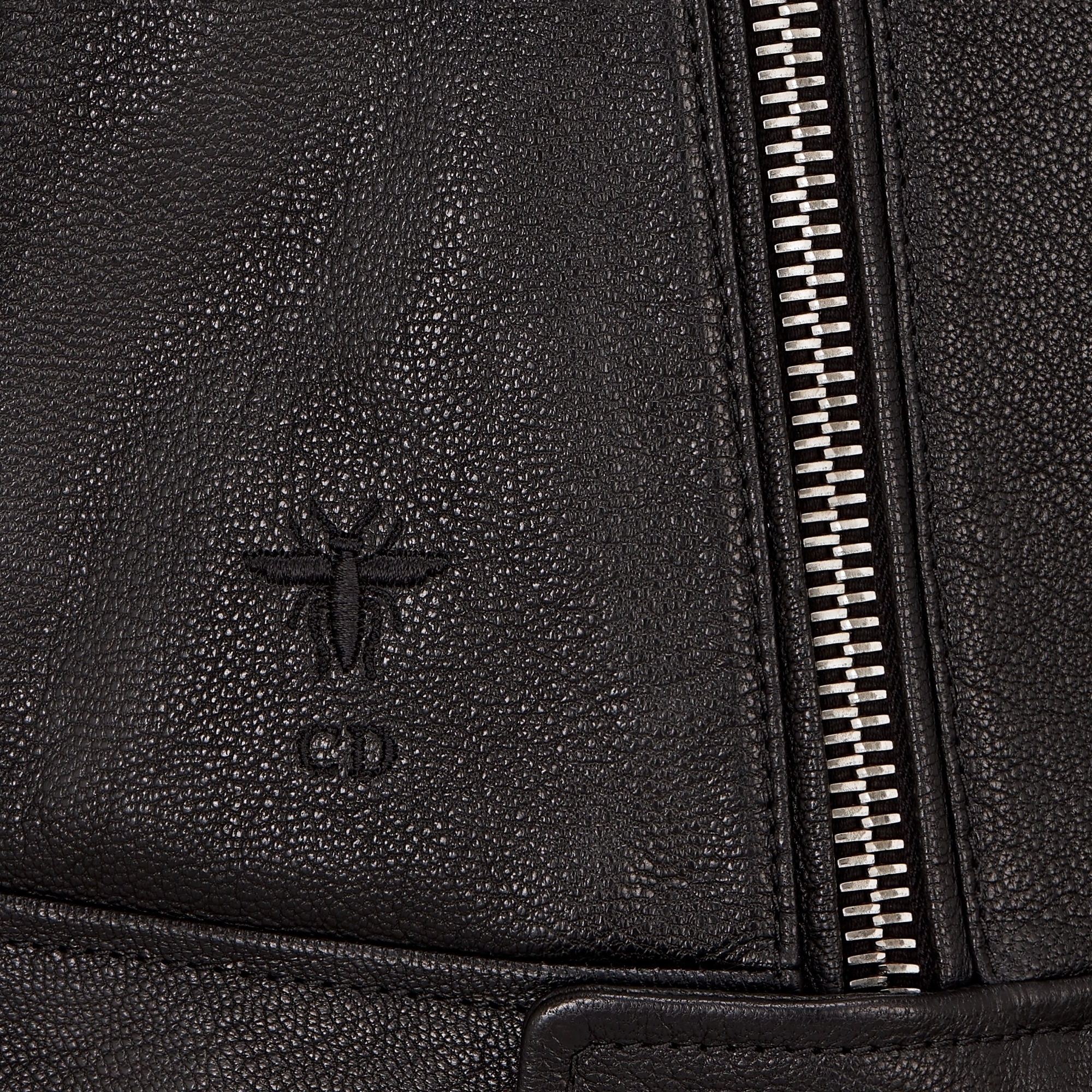 机车皮衣 黑色羊皮革 E09