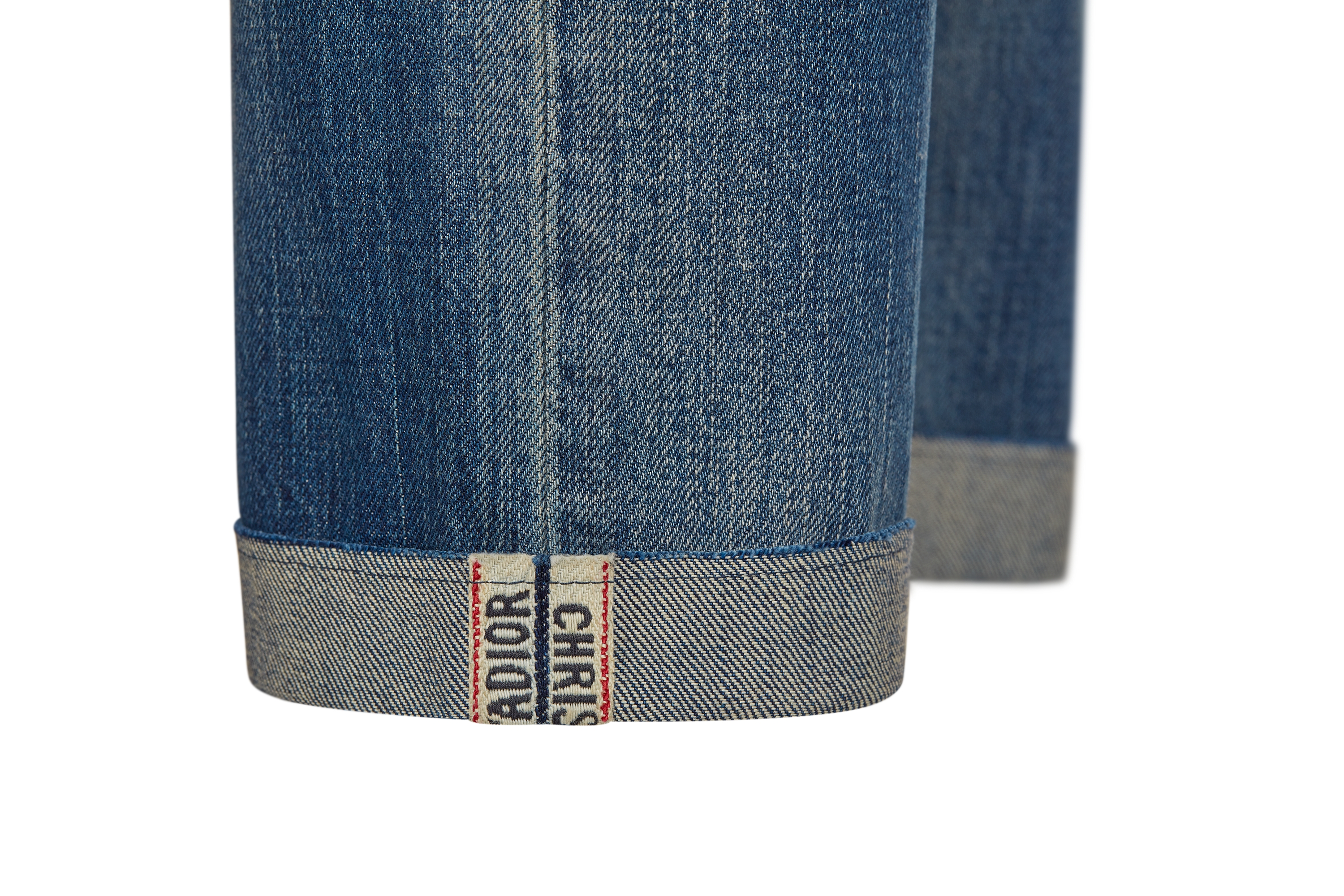 男友风牛仔裤 蓝色牛仔面料 E09