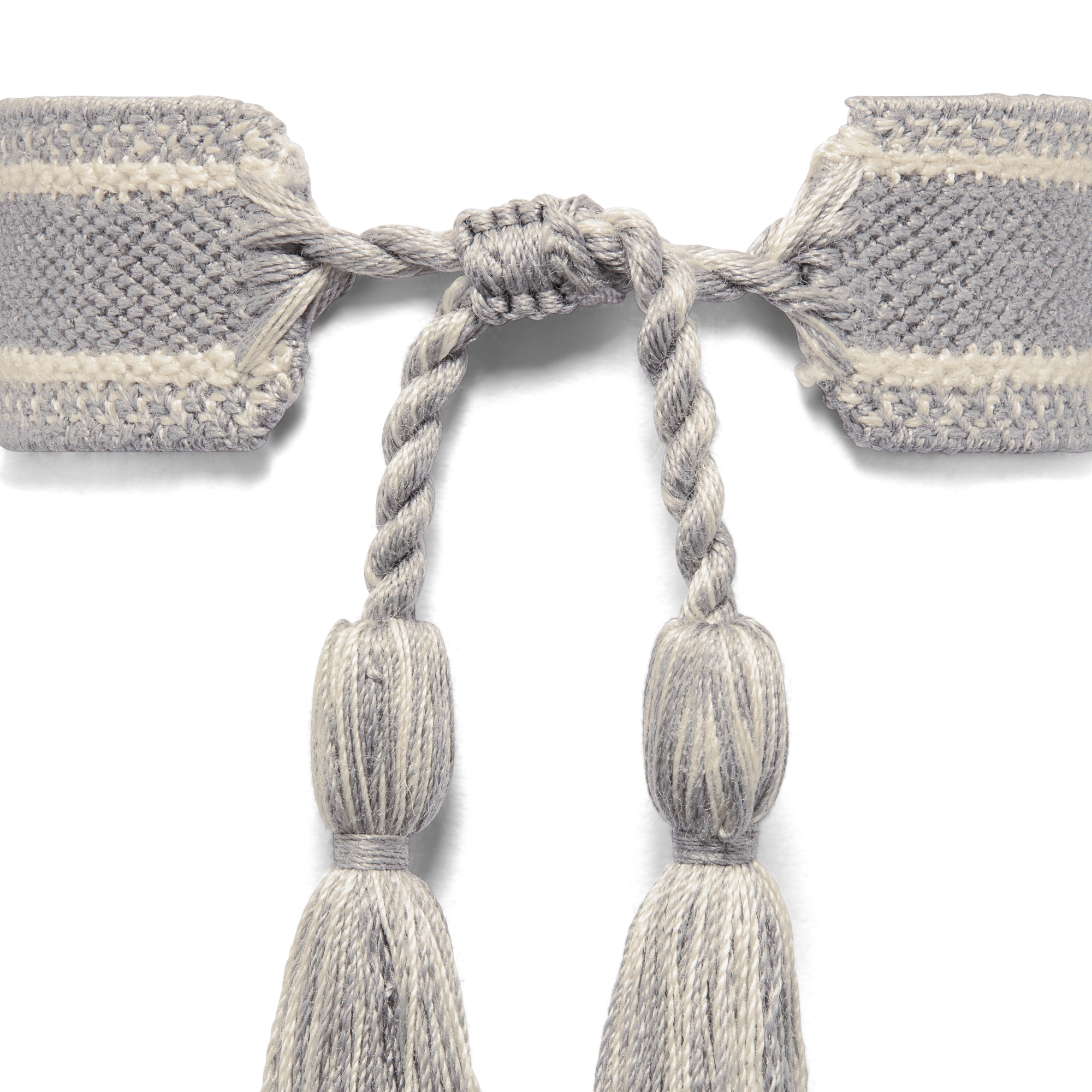 Christian Dior 手链套装 灰色棉质 Oblique 印花 E11