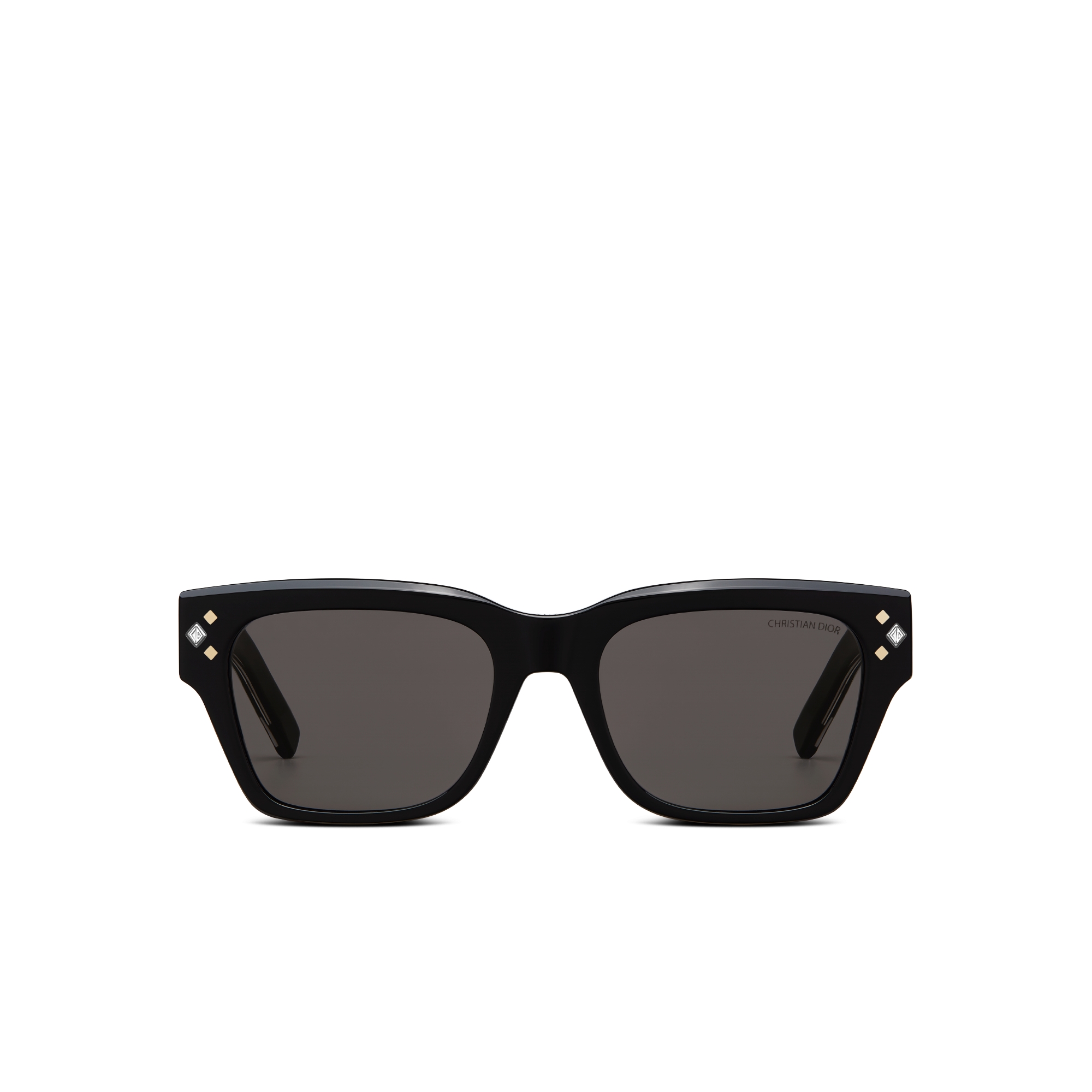 CD Diamond S2I 太阳眼镜 黑色方形镜框 E01