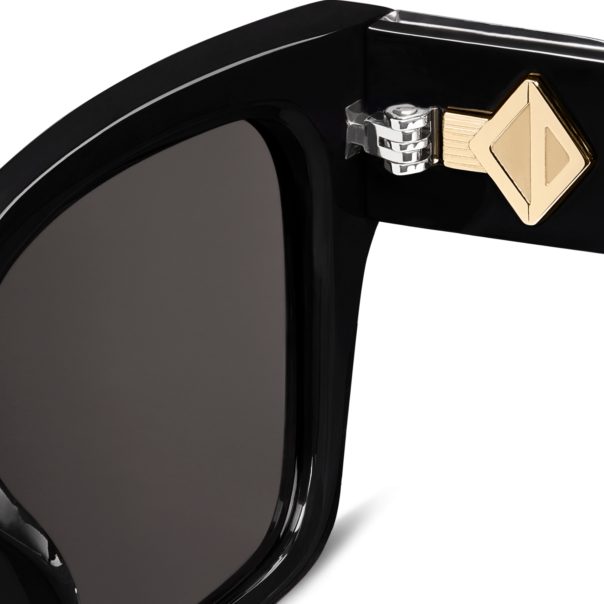 CD Diamond S2I 太阳眼镜 黑色方形镜框 E11