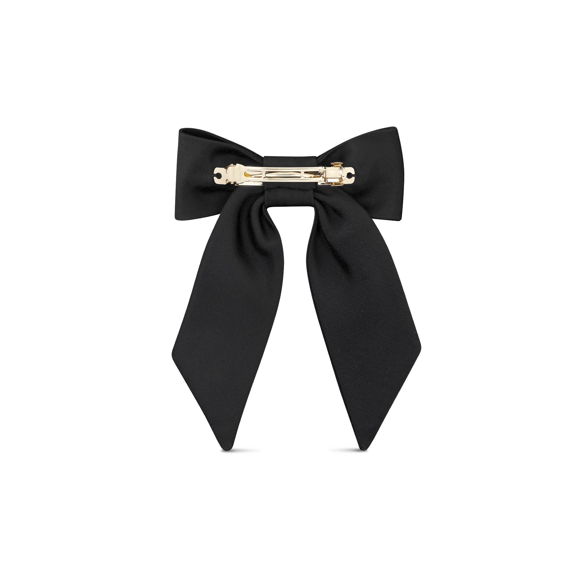 大号 Dior Twist 蝴蝶结 黑色罗缎效果科技面料 E08