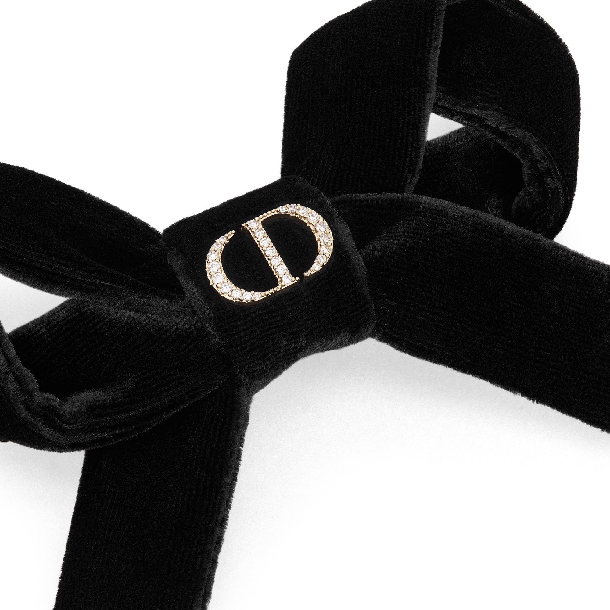 Diorissimo 发夹 黑色天鹅绒 E09