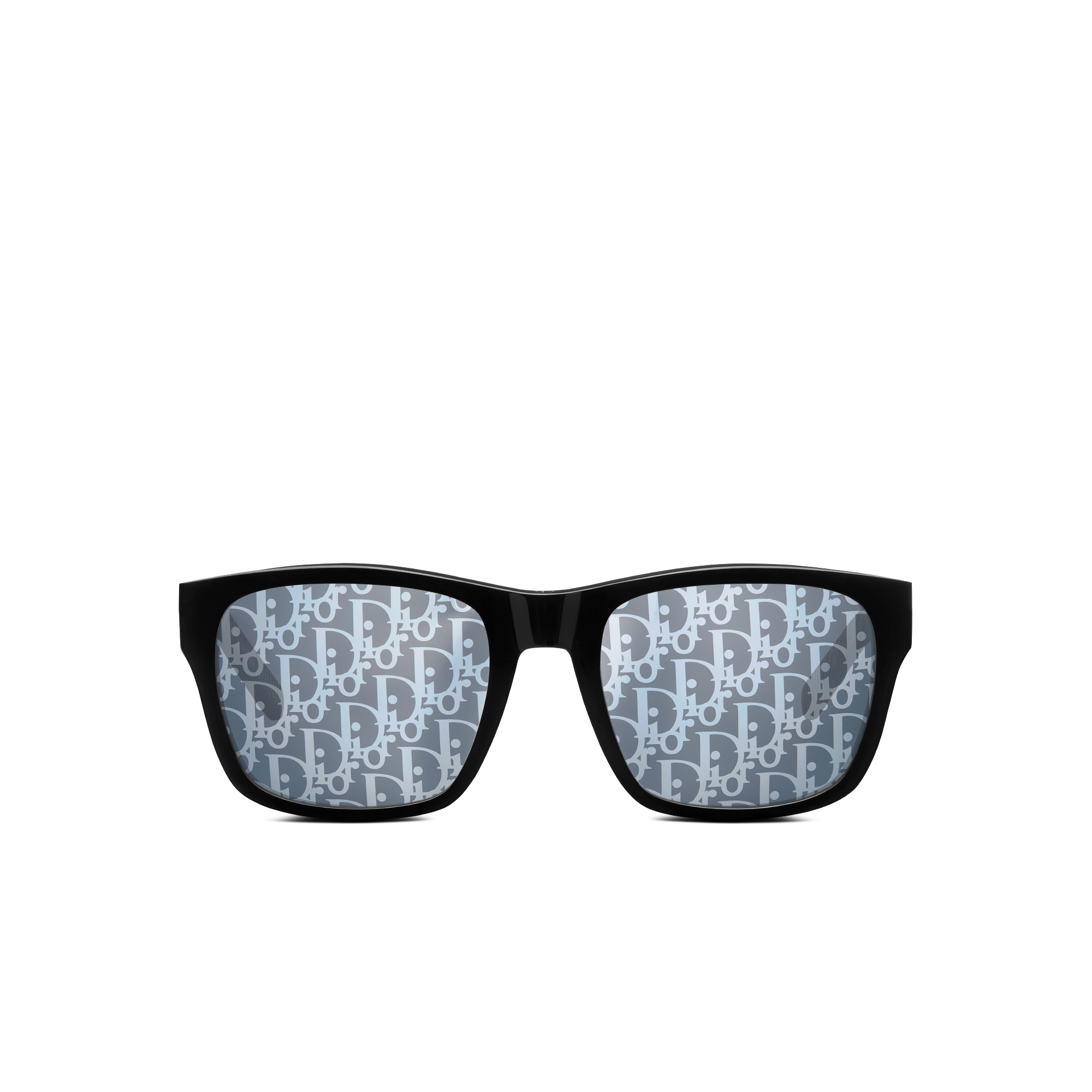 DiorB23 S2F 太阳眼镜 黑色方形镜框 E01