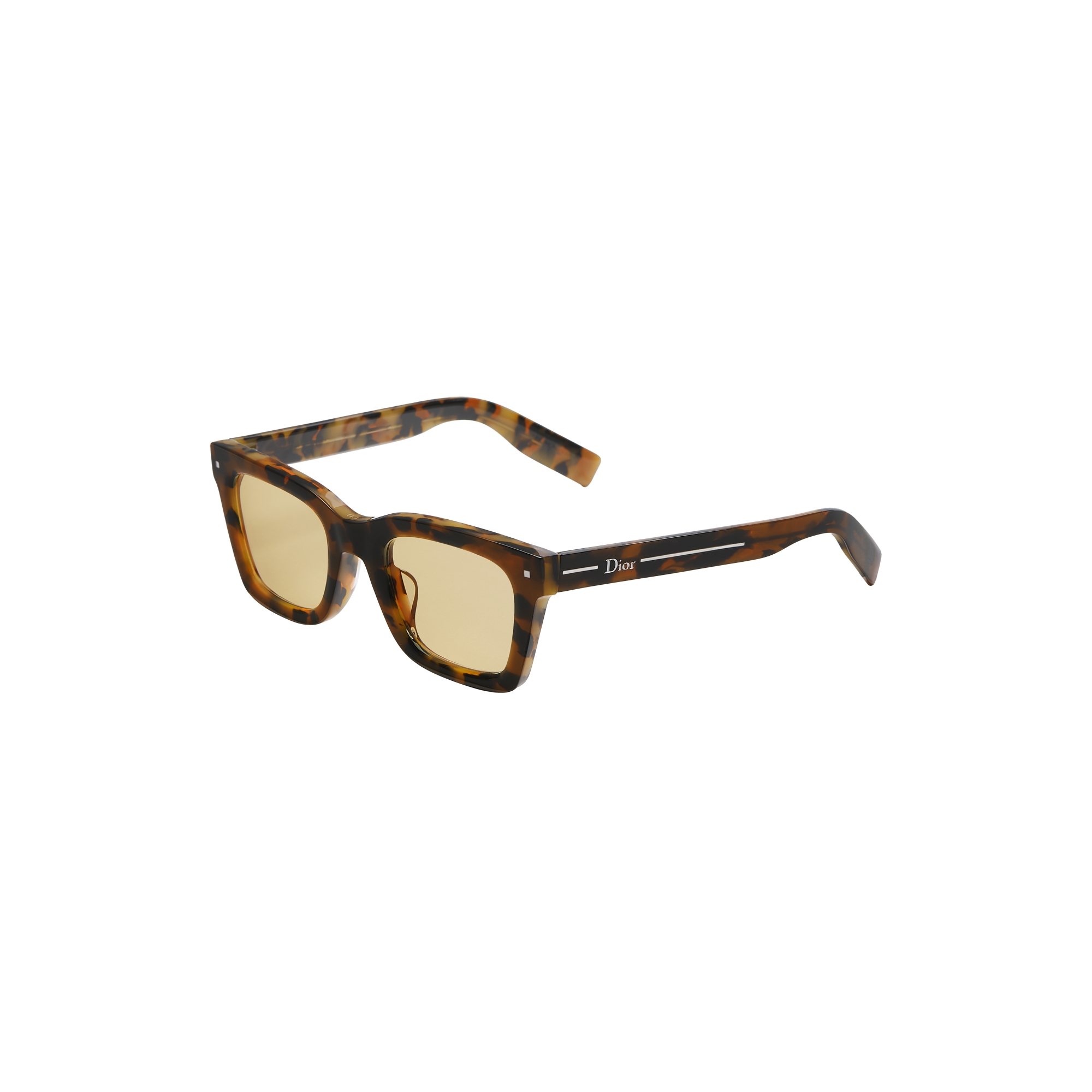 Dior Line S1F 太阳眼镜深灰色正方形镜框| DIOR CN