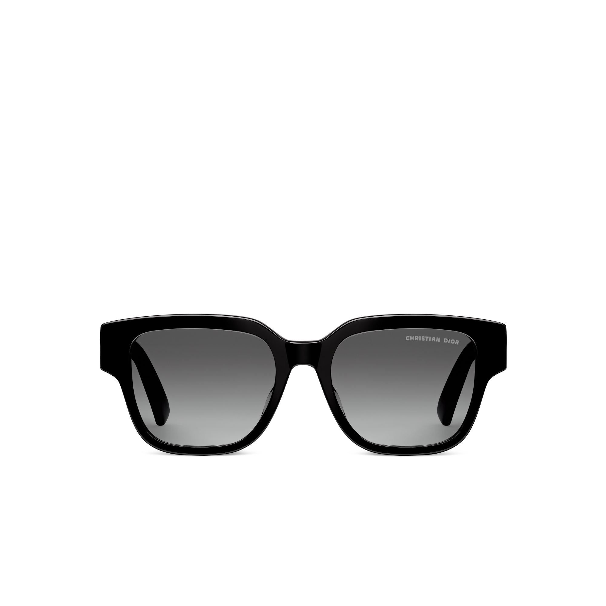 Dior Oblique S1F 太阳眼镜 黑色正方形镜框 E01