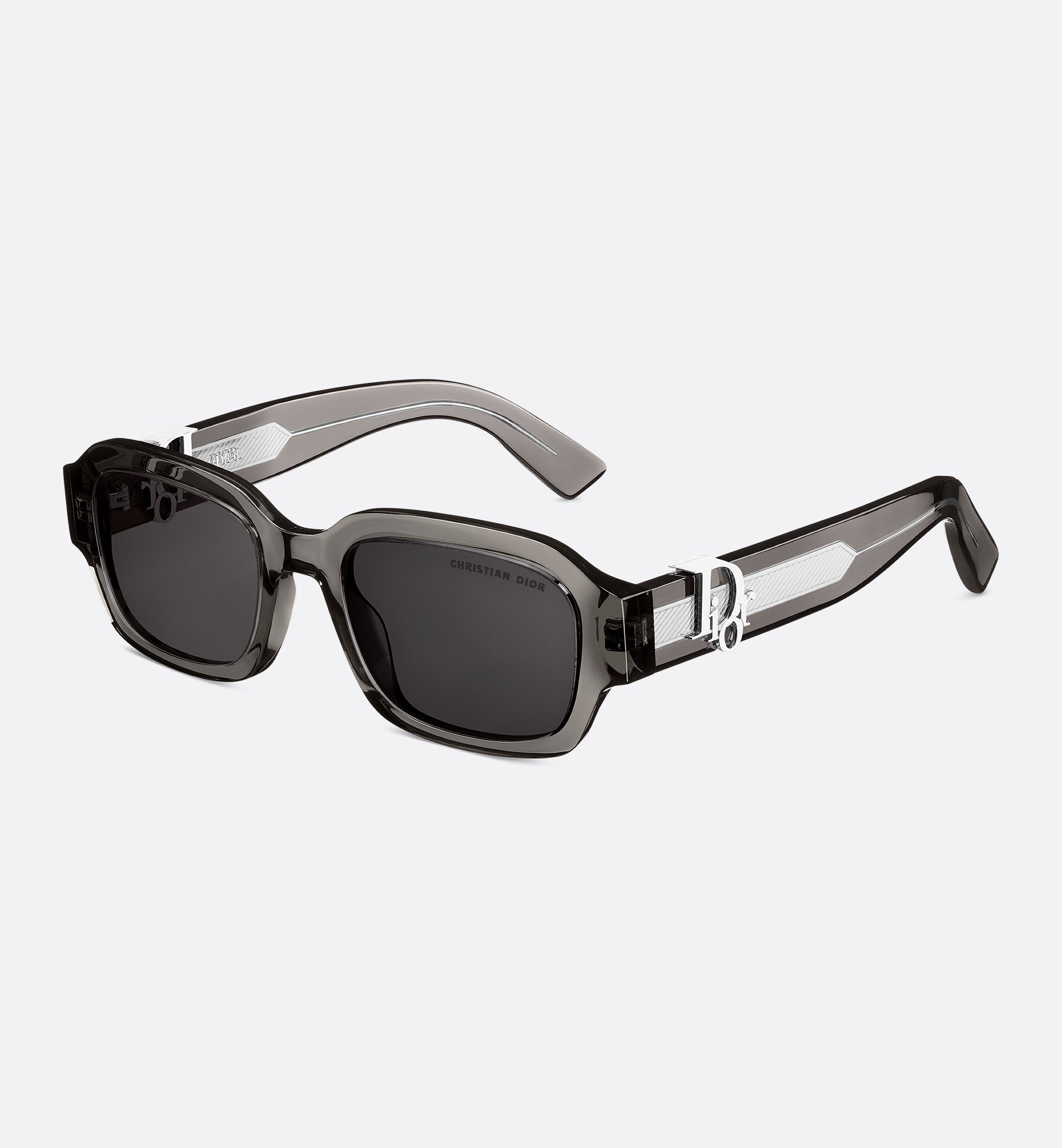 DiorOblique S2I 太阳眼镜黑色半透明方形镜框| DIOR DiorOblique S2I 太阳眼镜黑色半透明方形镜框| DIOR
