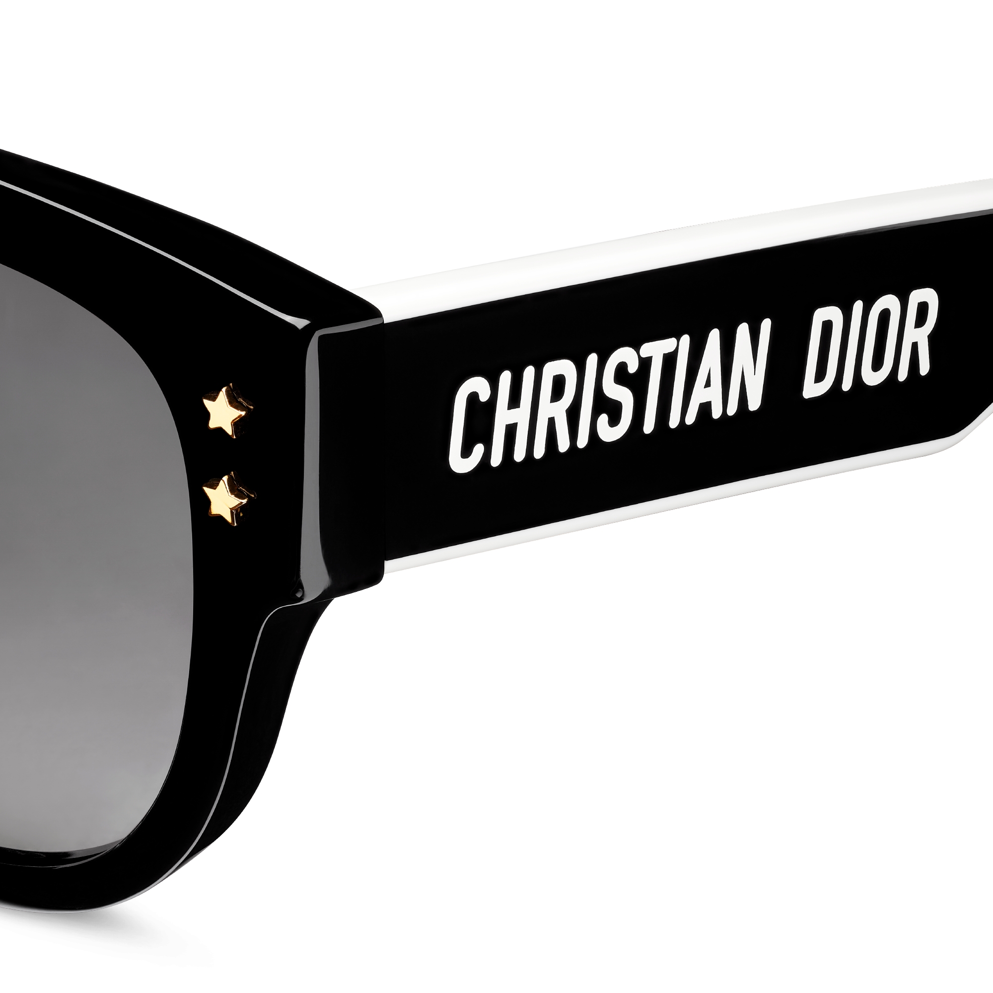 DiorPacific B2F 太阳眼镜 黑色蝴蝶形镜框 E09