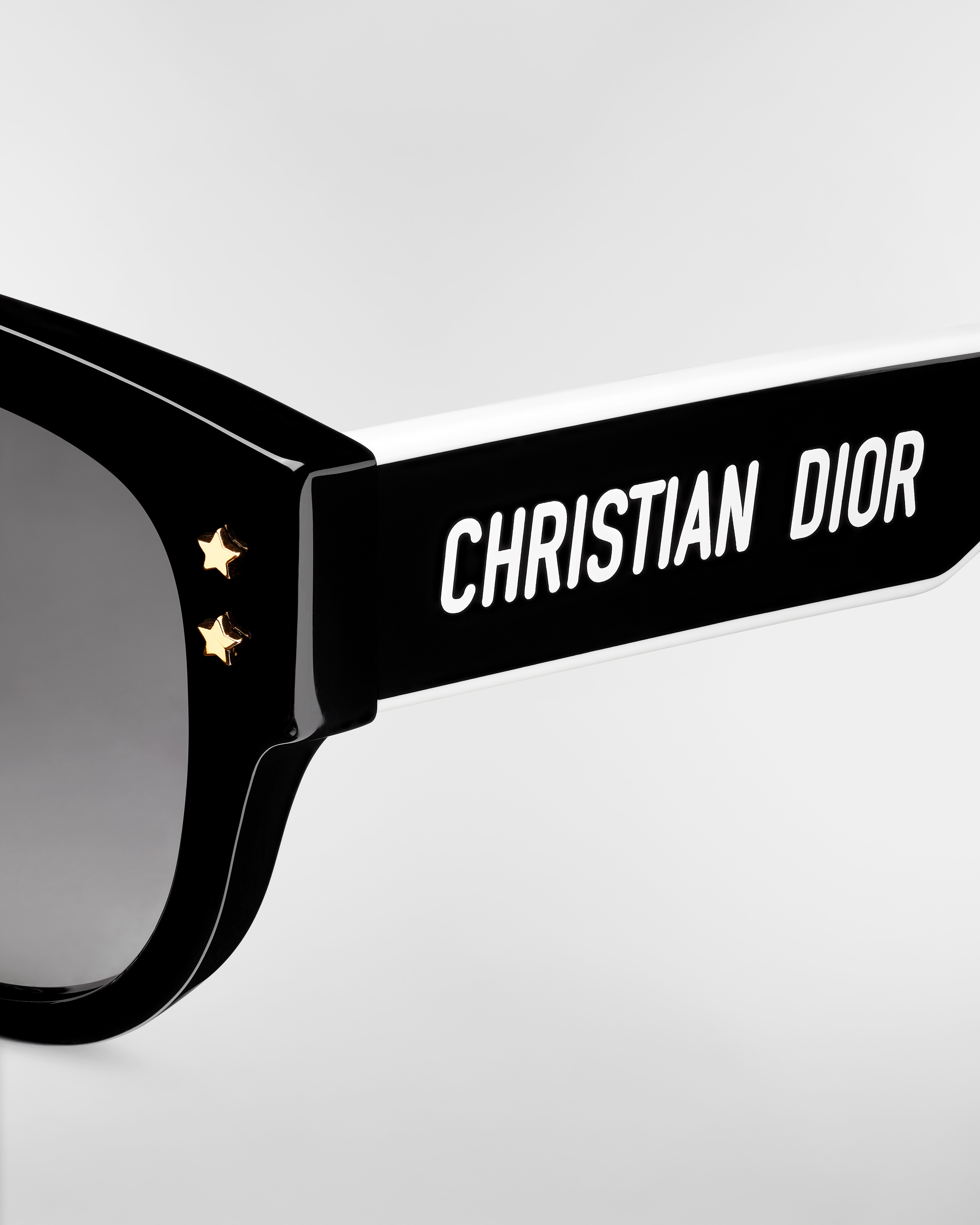 DiorPacific B2F 太阳眼镜 黑色蝴蝶形镜框 E09