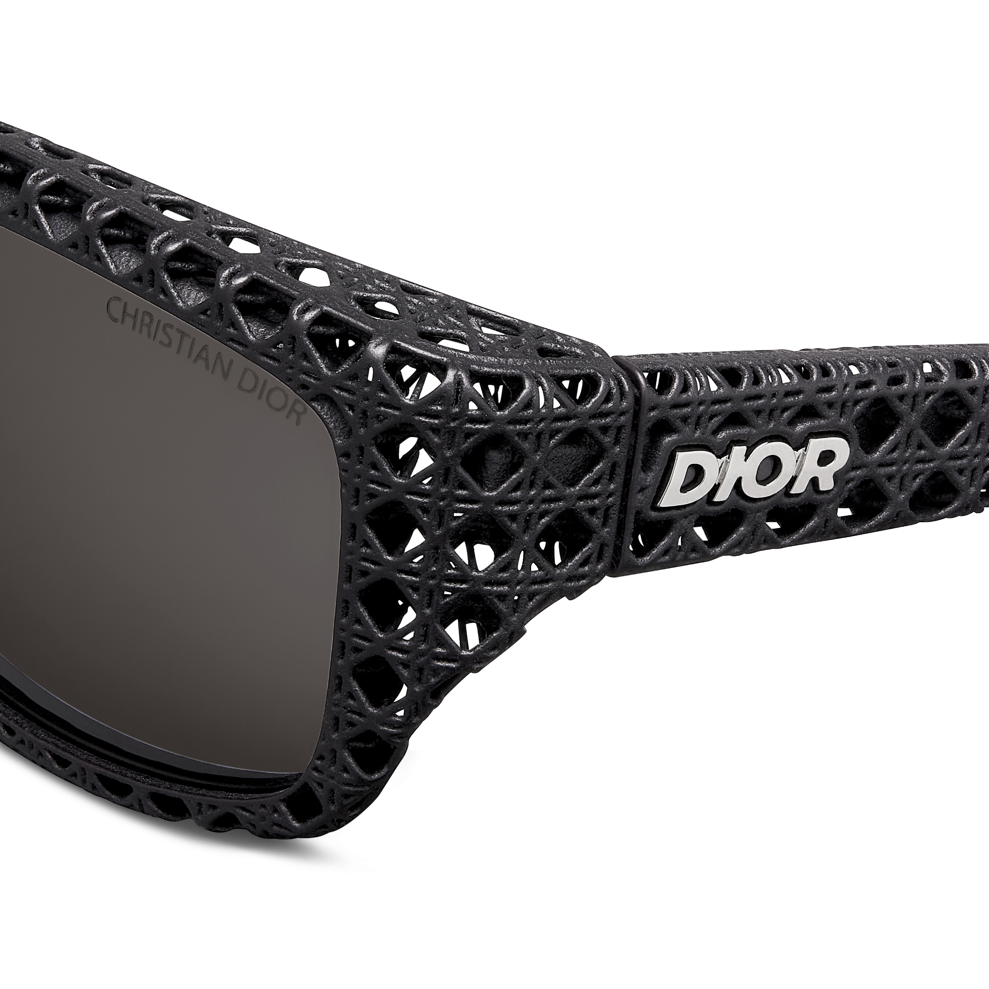 Dior3D S1I 太阳眼镜 黑色方形镜框 E09